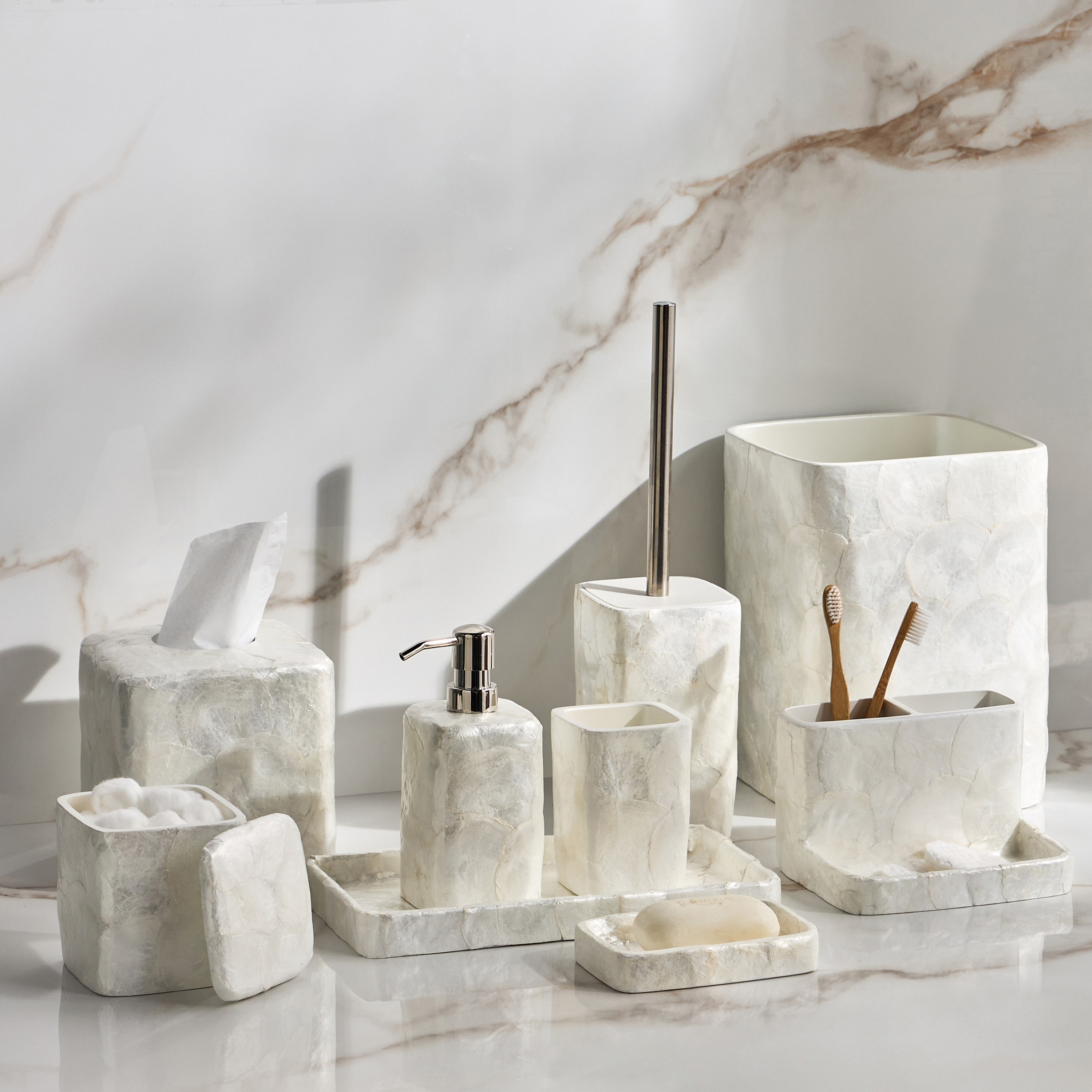 غطاء صندوق مناديل - كابيز-household-bathandlaundry-bathaccessories-tissueboxesandcottonjars-image-4