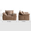 كرسي قماش بمساند ذراعين - كلوي-furniture-sofaandseating-armchairs-image-1
