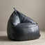 Amari Leatheritte Bean Bag - 81x80 cm-furniture-sofaandseating-ottomansbeanbagsandpoufs-image-9