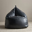 Amari Leatheritte Bean Bag - 81x80 cm-furniture-sofaandseating-ottomansbeanbagsandpoufs-image-10