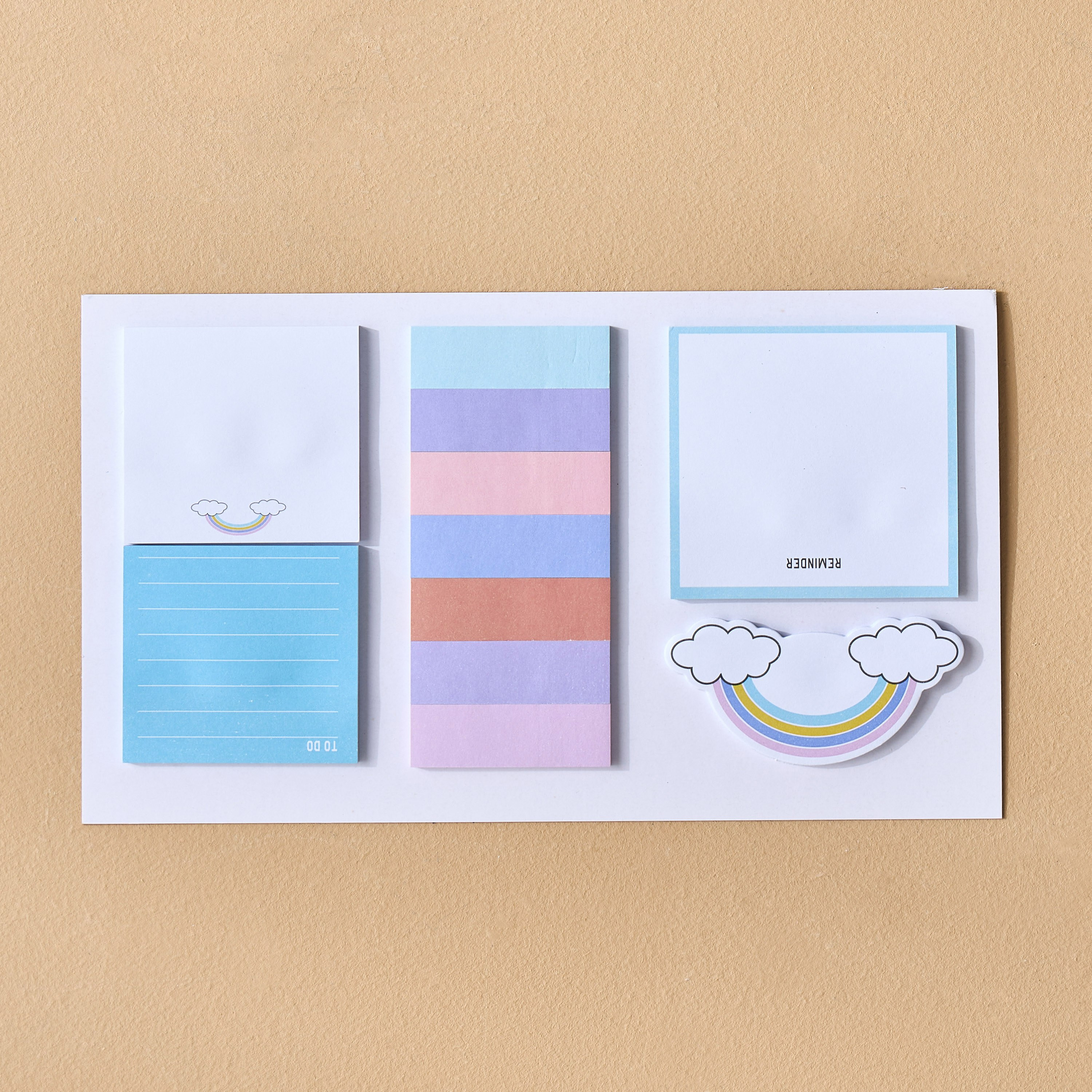 Colourful Sticky Notes Set-babyandkids-schoolessentials-stationery-image-1