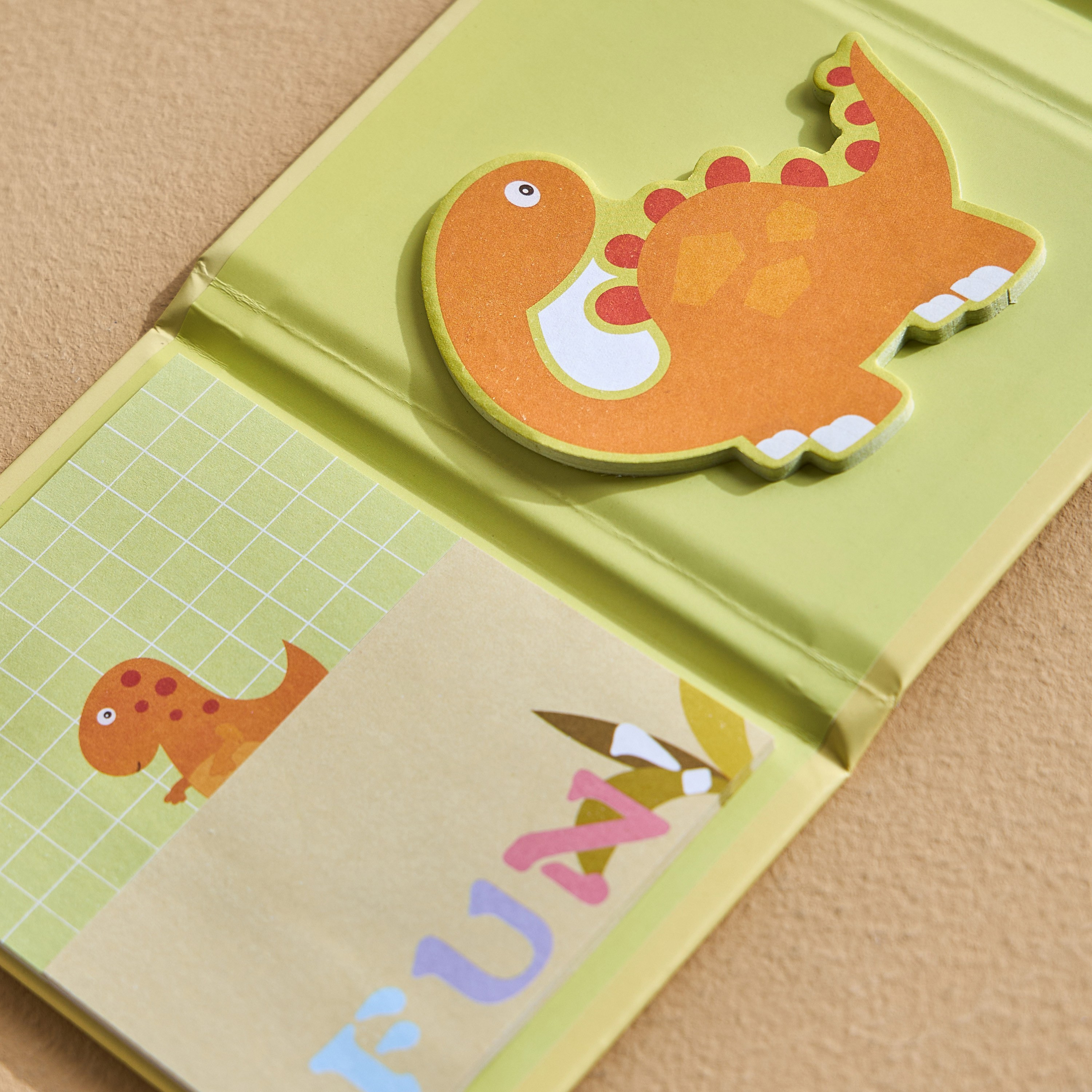 Dinosaur Sticky Notes Set-babyandkids-schoolessentials-stationery-image-2