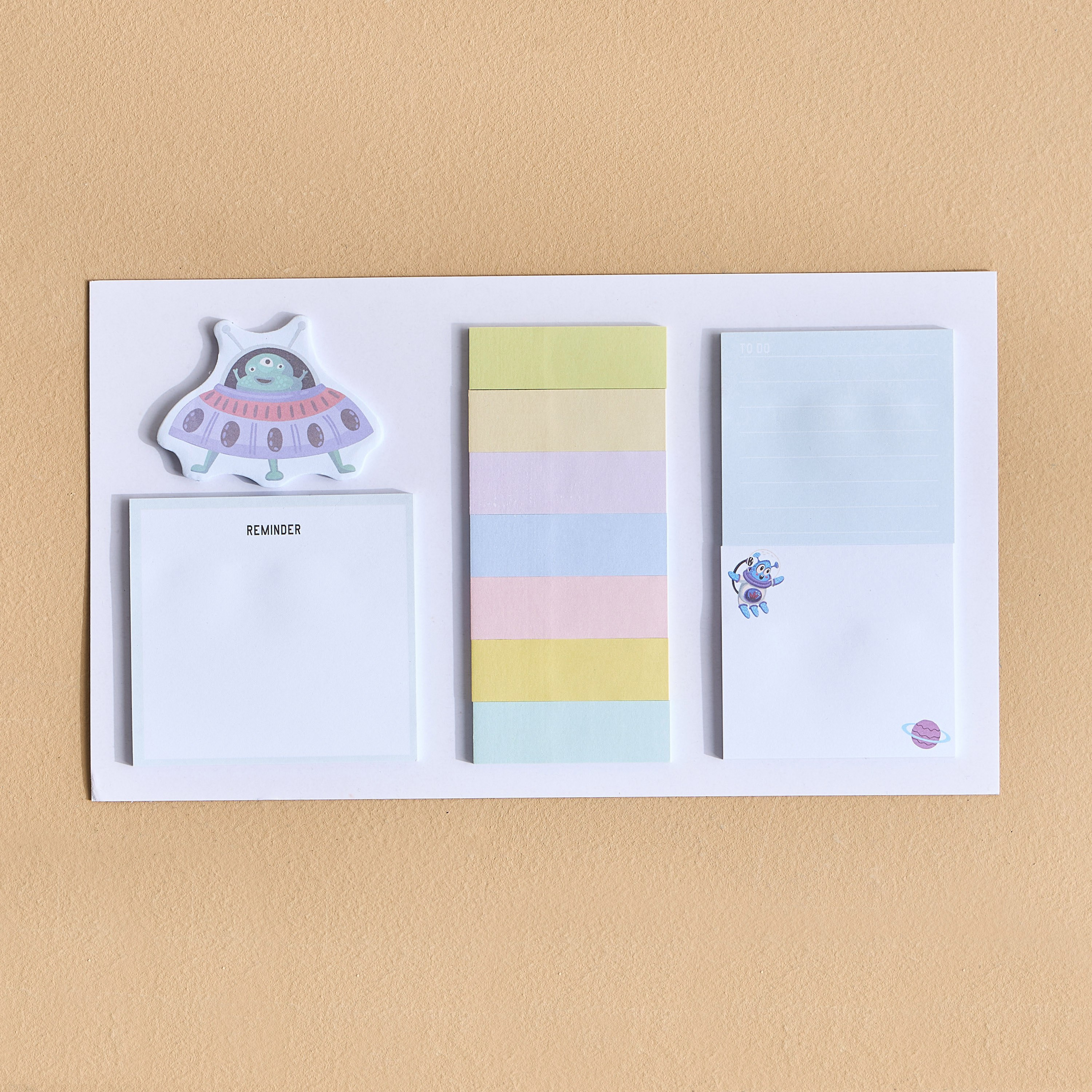Space Sticky Notes Set-babyandkids-schoolessentials-stationery-image-1