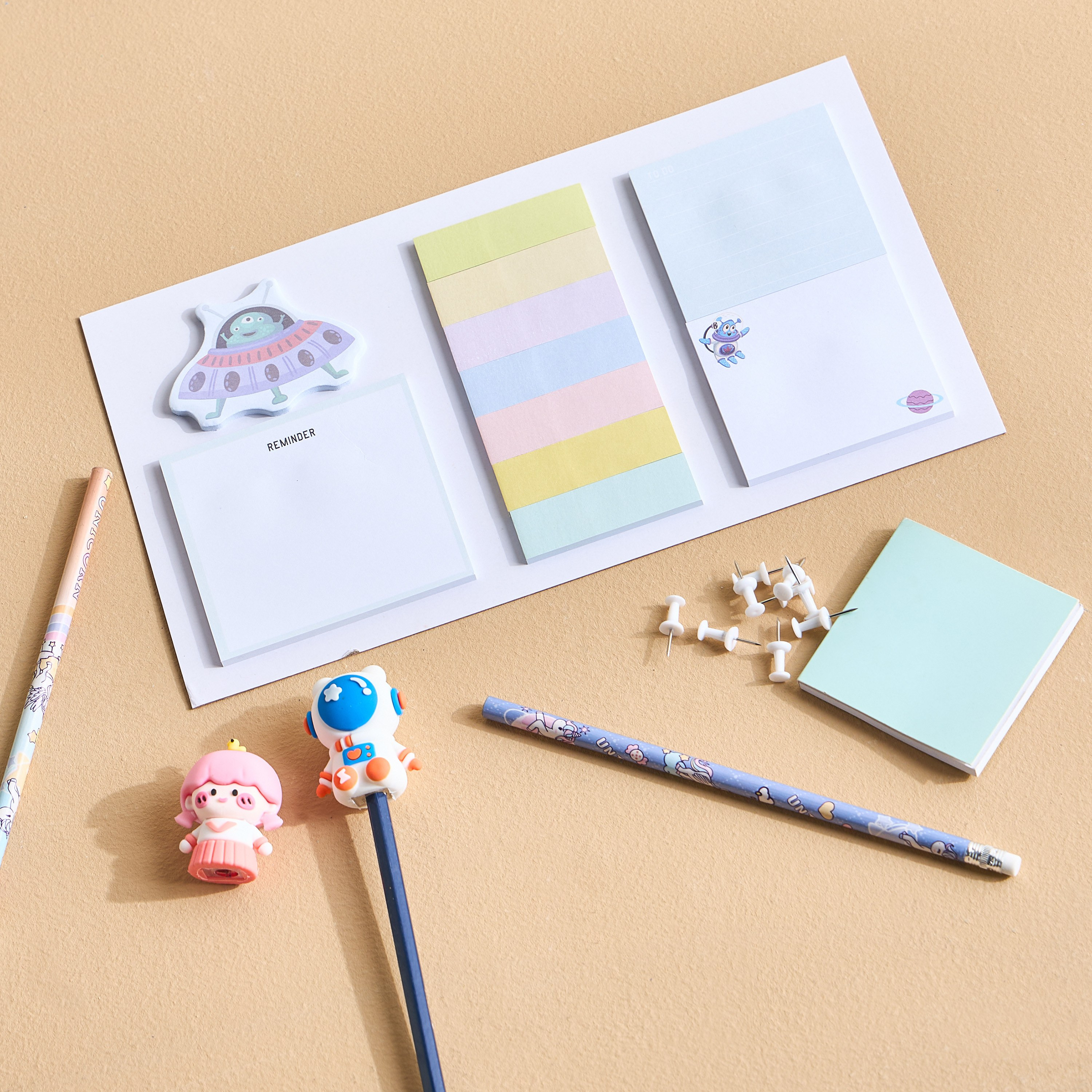 Space Sticky Notes Set-babyandkids-schoolessentials-stationery-image-3