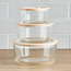 طقم حاويات طعام 3 قطع - بريستين-household-kitchen-foodstorage-pantryandstorage-image-3