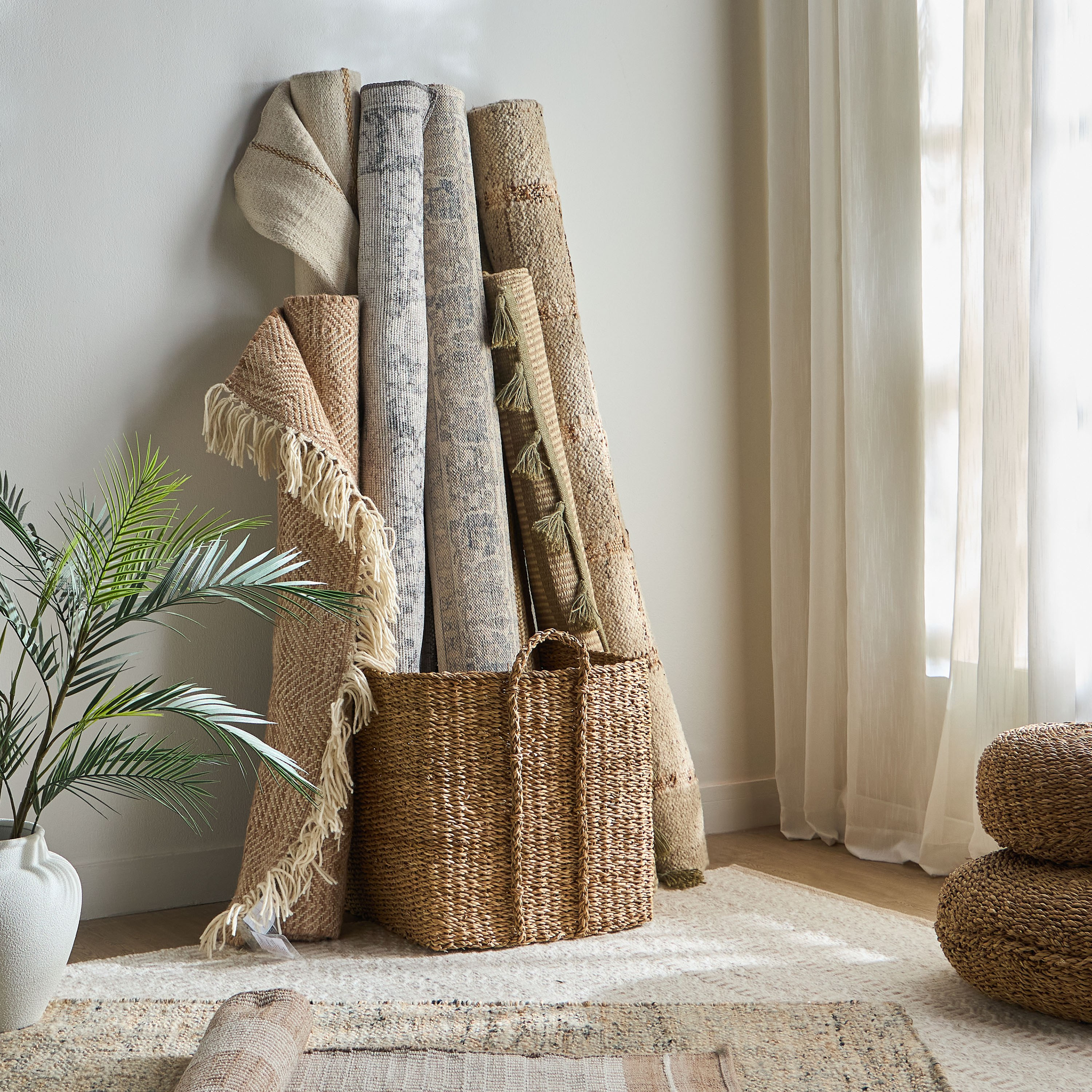 Nicolette Punja Kilim Handmade Woollen Rug - 160x230 cm-household-rugsandcarpets-rugs-image-5