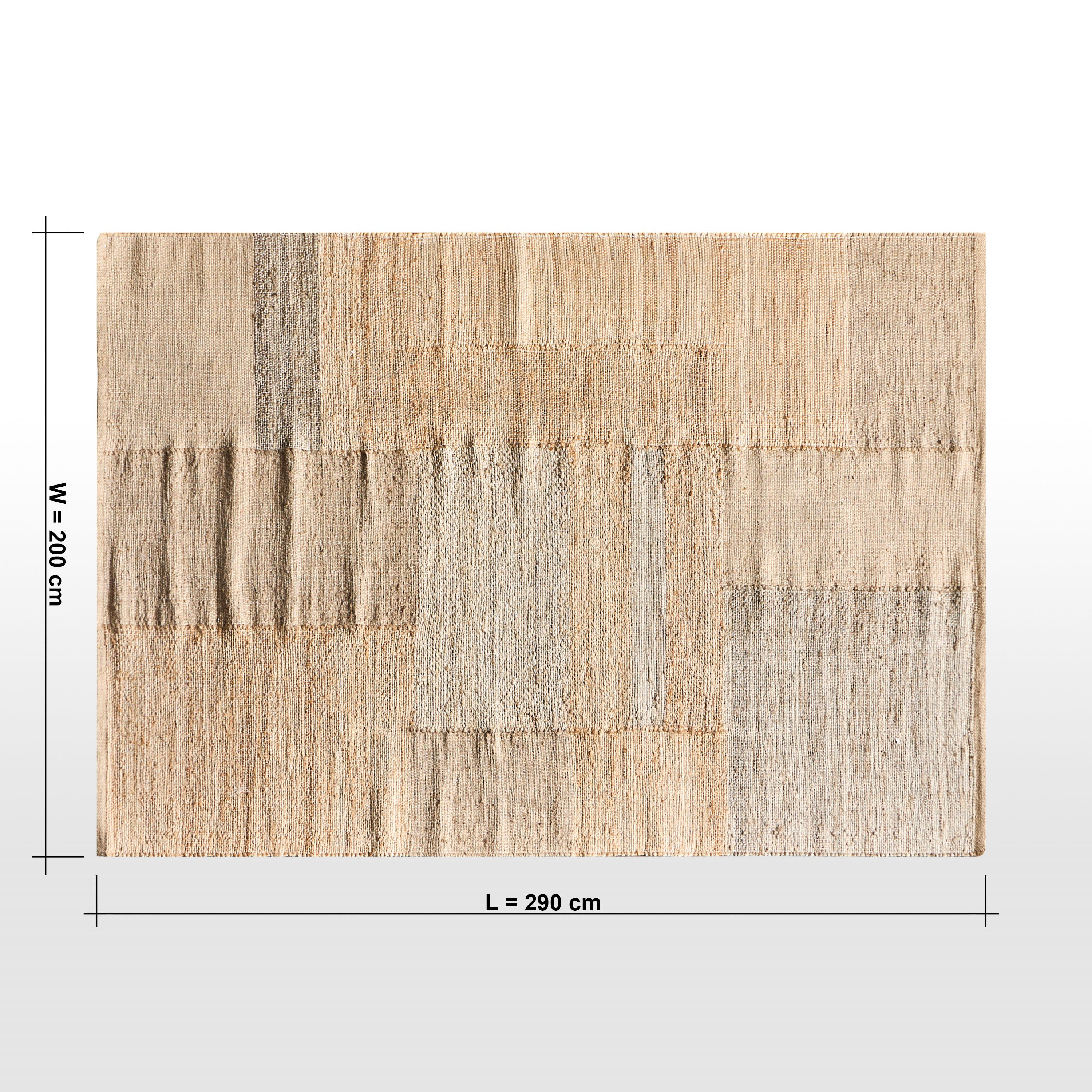 سجادة جوت مصنوعة يدويًا - إليانا - 200x290 سم-household-rugsandcarpets-rugs-image-6