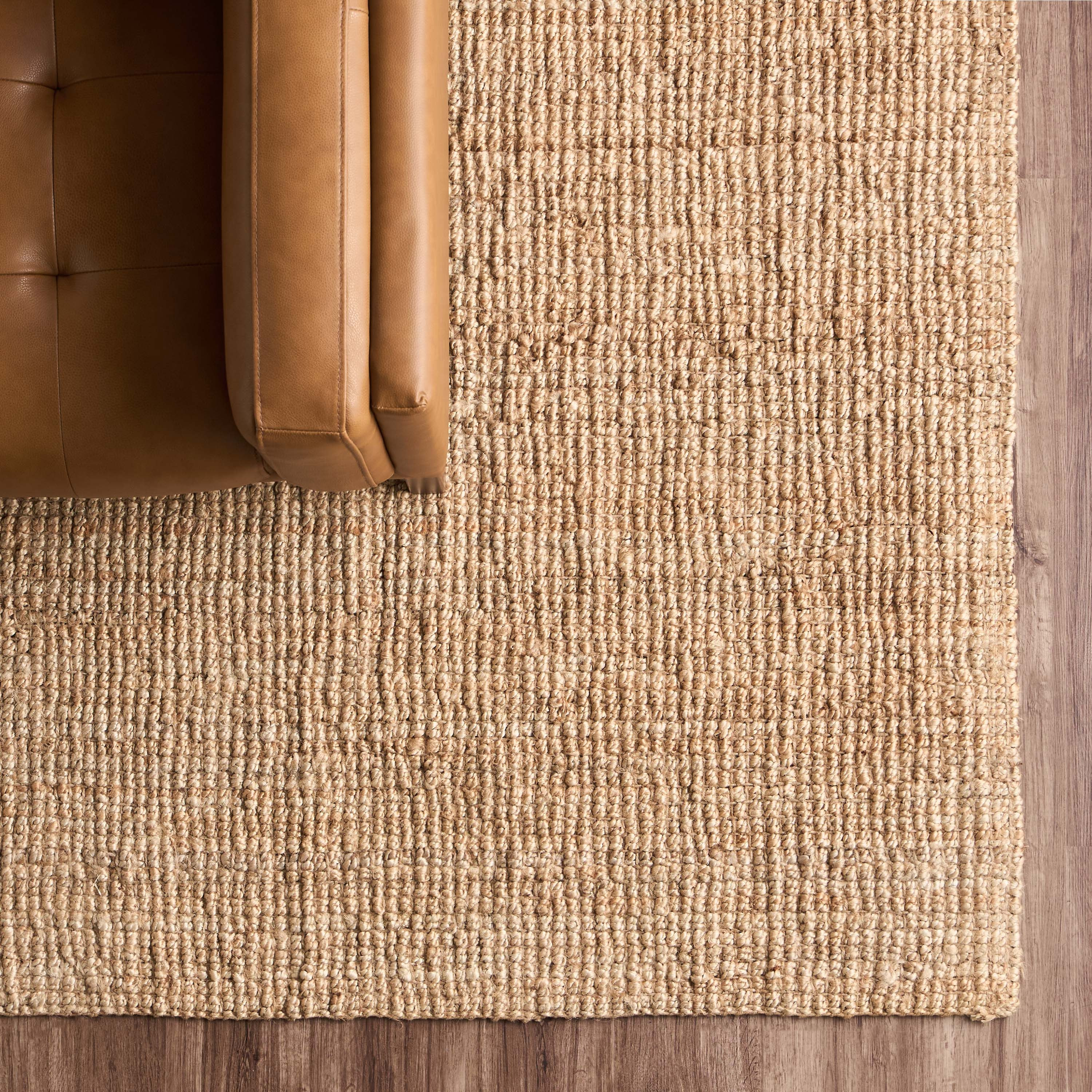 Aiden Jute Handwoven Rug - 200x290 cm-household-rugsandcarpets-rugs-image-1