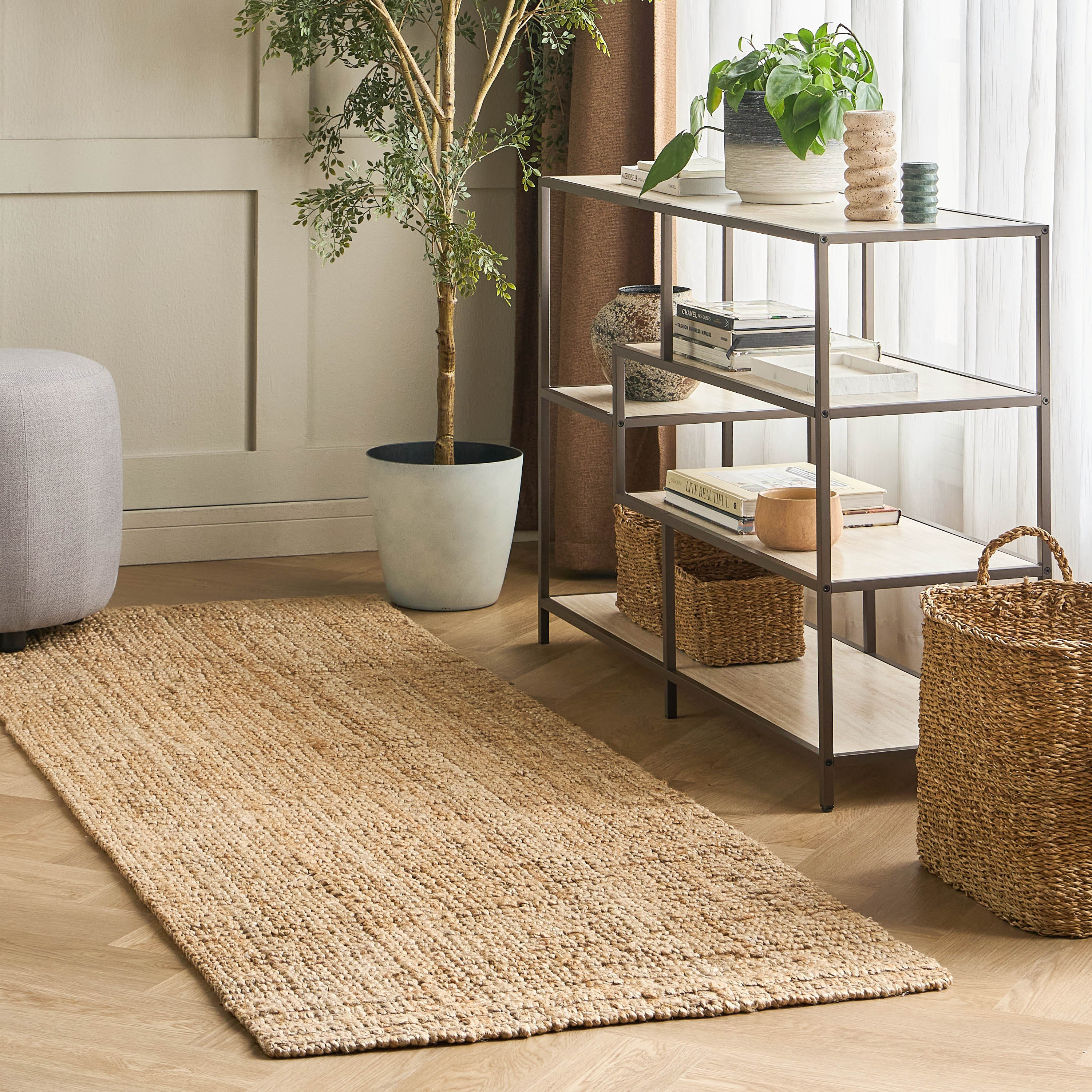سجادة جوت منسوجة يدويًا - إيدن - 80x230 سم-household-rugsandcarpets-rugs-image-4