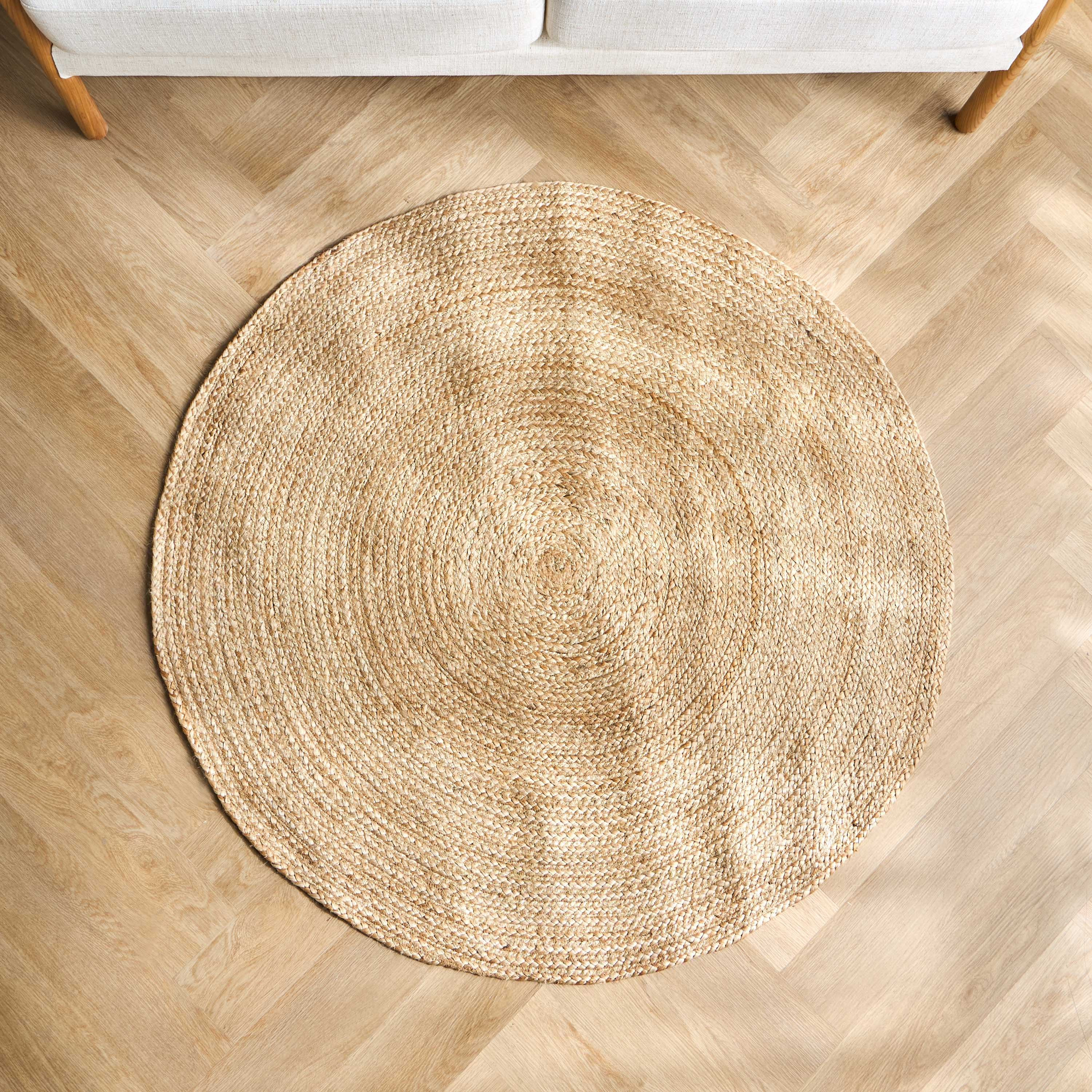 سجادة جوت مصنوعة يدويًا - كوتاج - 120 سم-household-rugsandcarpets-rugs-image-2
