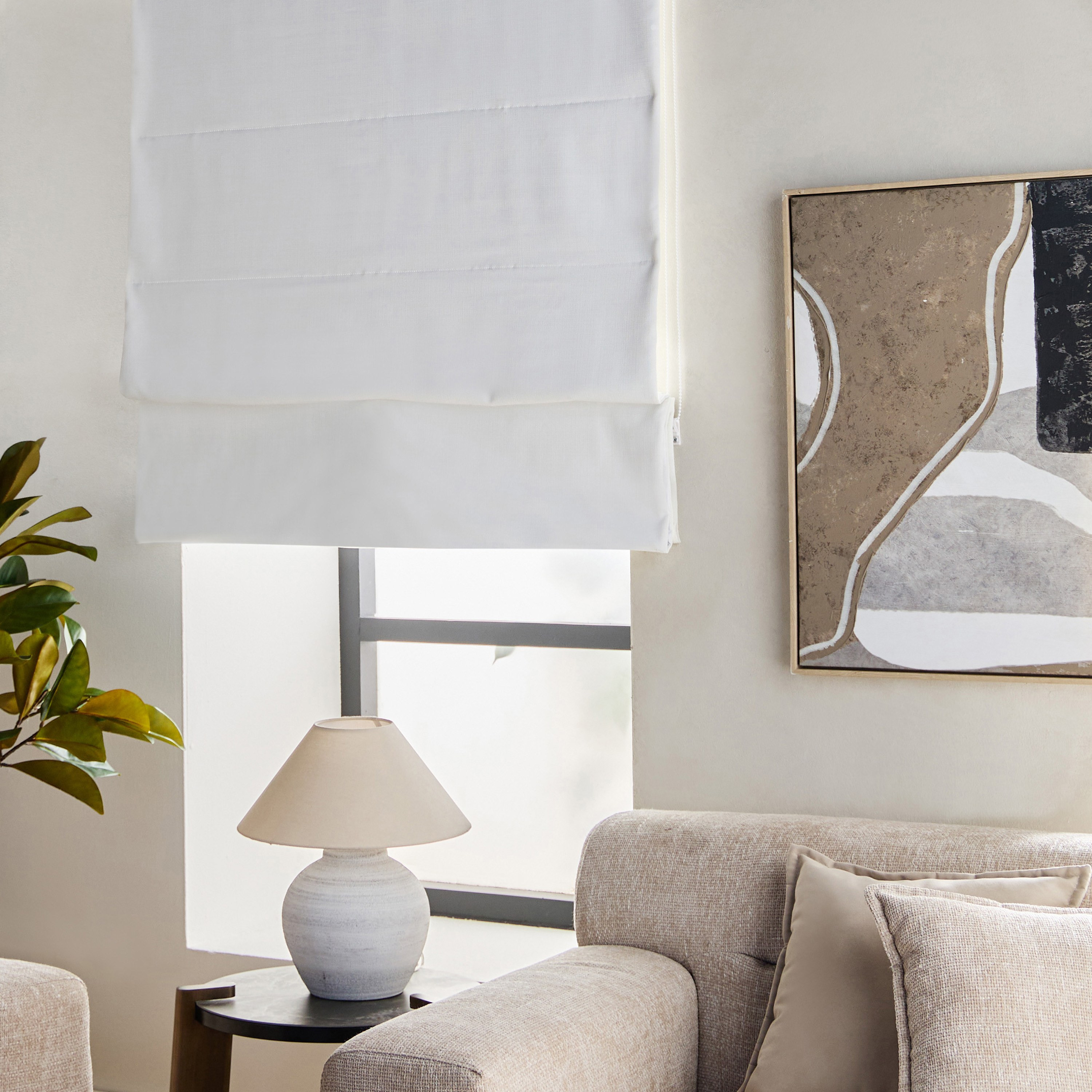 ستارة تعتيم رومانية - سيزين - 150x210 سم-household-windows-blinds-image-4