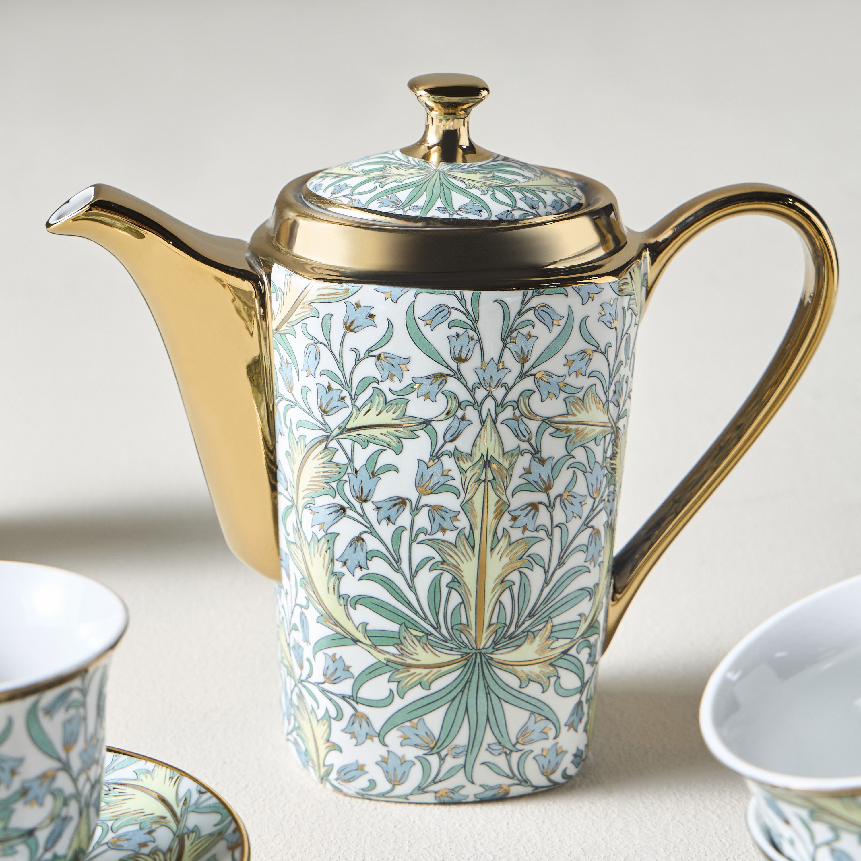 Bella 13-Piece Porcelain Tea Set - 800 ml, Serves 6-household-dining-teaandcoffee-teaandcoffeesets-image-3