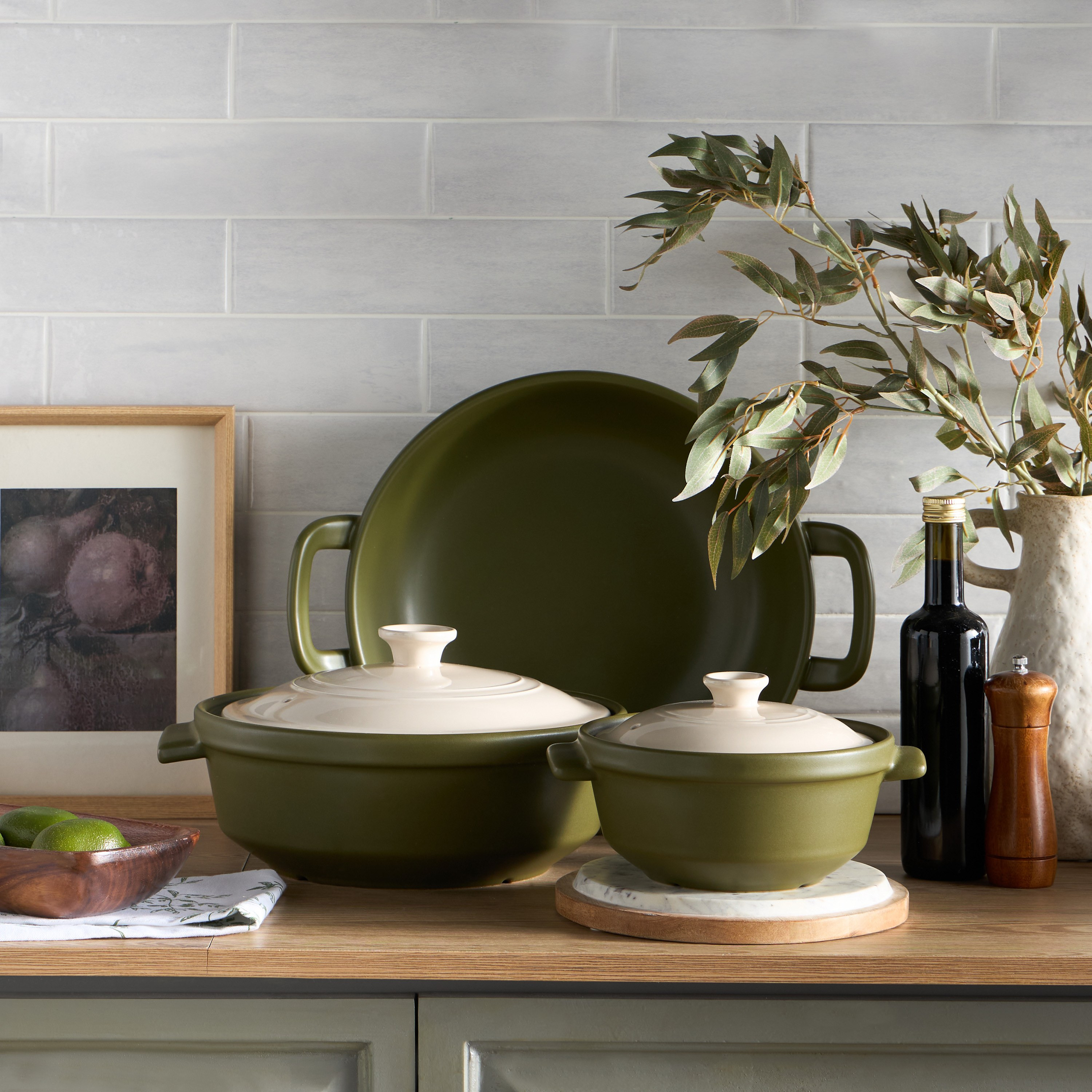 Olivia Ceramic Casserole - 2.8 L-household-kitchen-cookware-potsandpans-image-4