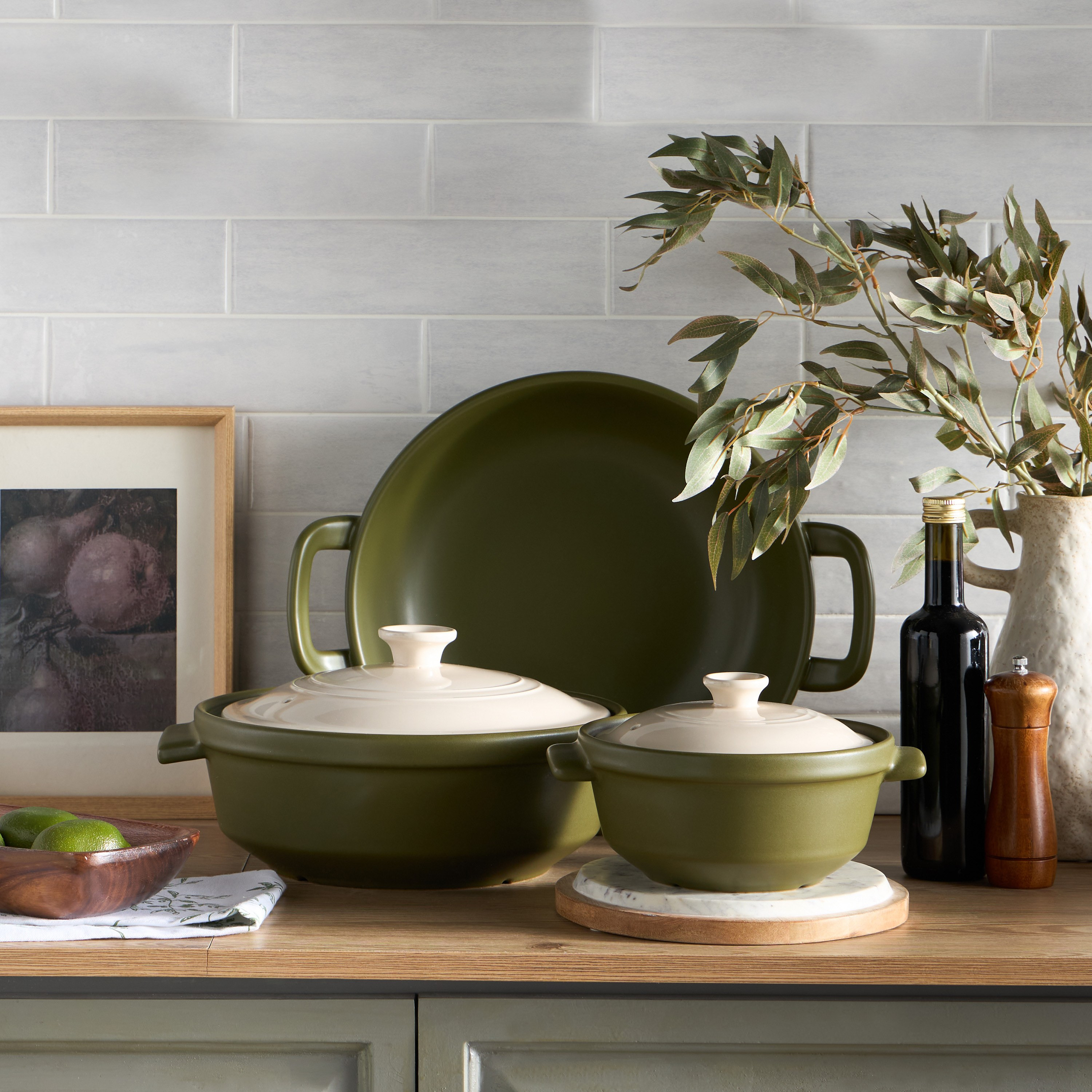 Olivia Ceramic Casserole - 4.8 L-household-kitchen-cookware-potsandpans-image-4