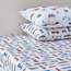 Flags and Cars Cotton 144 Thread count 2-Piece Full Fitted Sheet Set - 120x200cm-babyandkids-beddingandwindows-bedding-fittedandflatsheets-image-4
