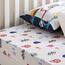 Flags and Cars Cotton 144 Thread Count 2-Piece Single Fitted Sheet Set - 90x200 cm-babyandkids-beddingandwindows-bedding-fittedandflatsheets-image-4