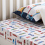 Flags and Cars Cotton 144 Thread Count 2-Piece Single Fitted Sheet Set - 90x200 cm-babyandkids-beddingandwindows-bedding-fittedandflatsheets-image-5