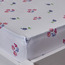 طقم شرشف سرير فردي قطن قطعتين بطبعات أزهار وفراشات بعدد 144 خيط - 90×200 سم-babyandkids-beddingandwindows-bedding-fittedandflatsheets-image-5