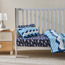 Sharks Cotton 144 Thread Count 2-Piece Toddler Fitted Sheet Set - 70x140 cm-baby-nursery-babybedding-image-6