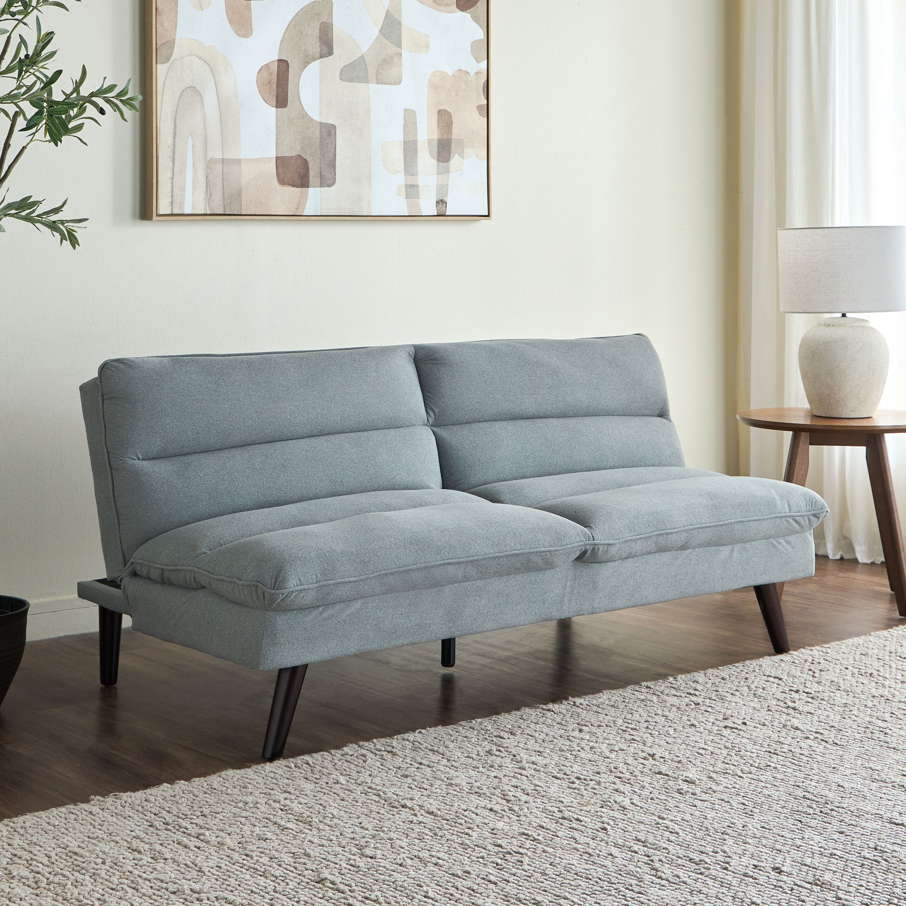 Samara 3-Seater Fabric Sofa Bed-furniture-sofaandseating-sofabedsanddaybeds-image-1