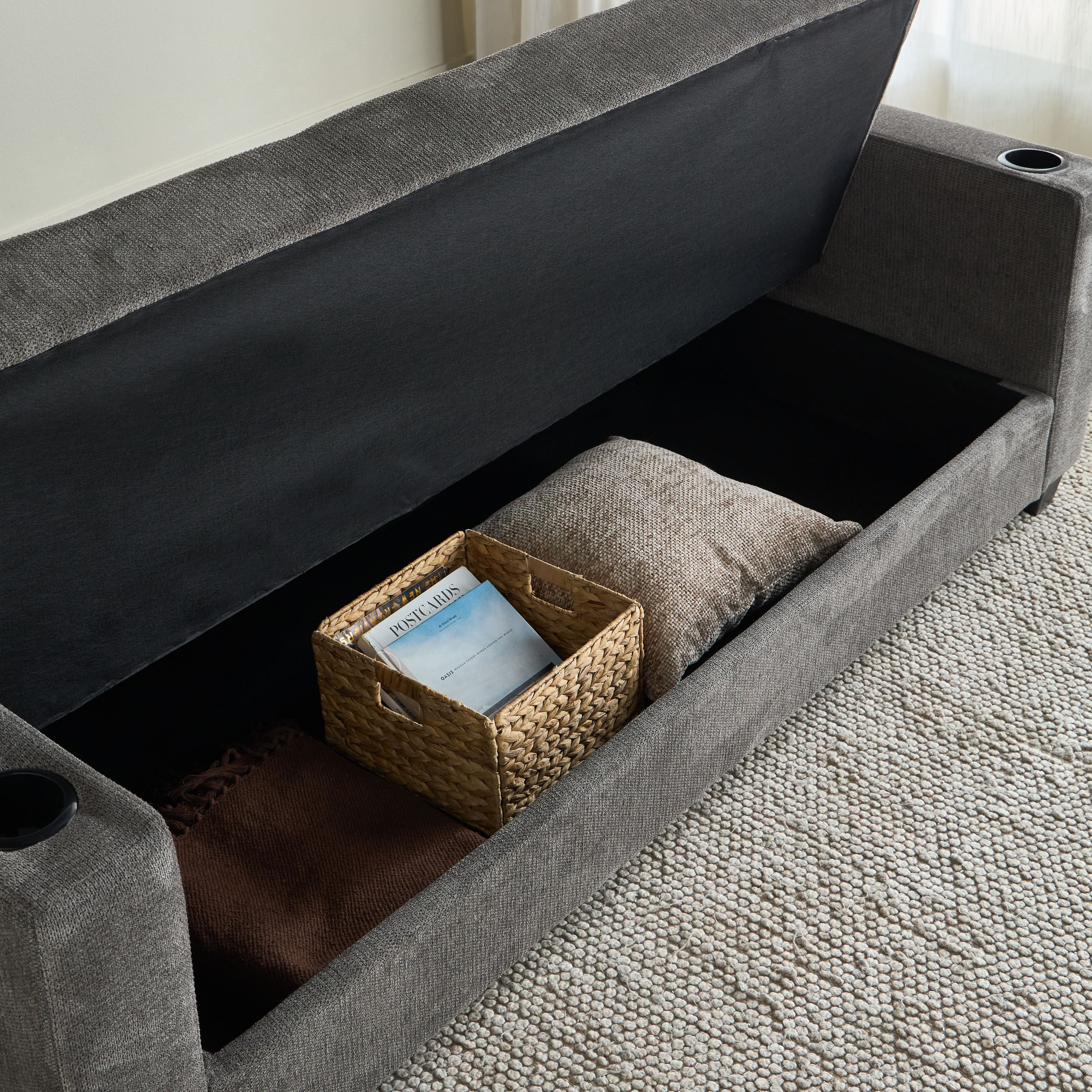 Cleo 3-Seater Fabric Sofa Bed with Storage-furniture-sofaandseating-sofabedsanddaybeds-image-9