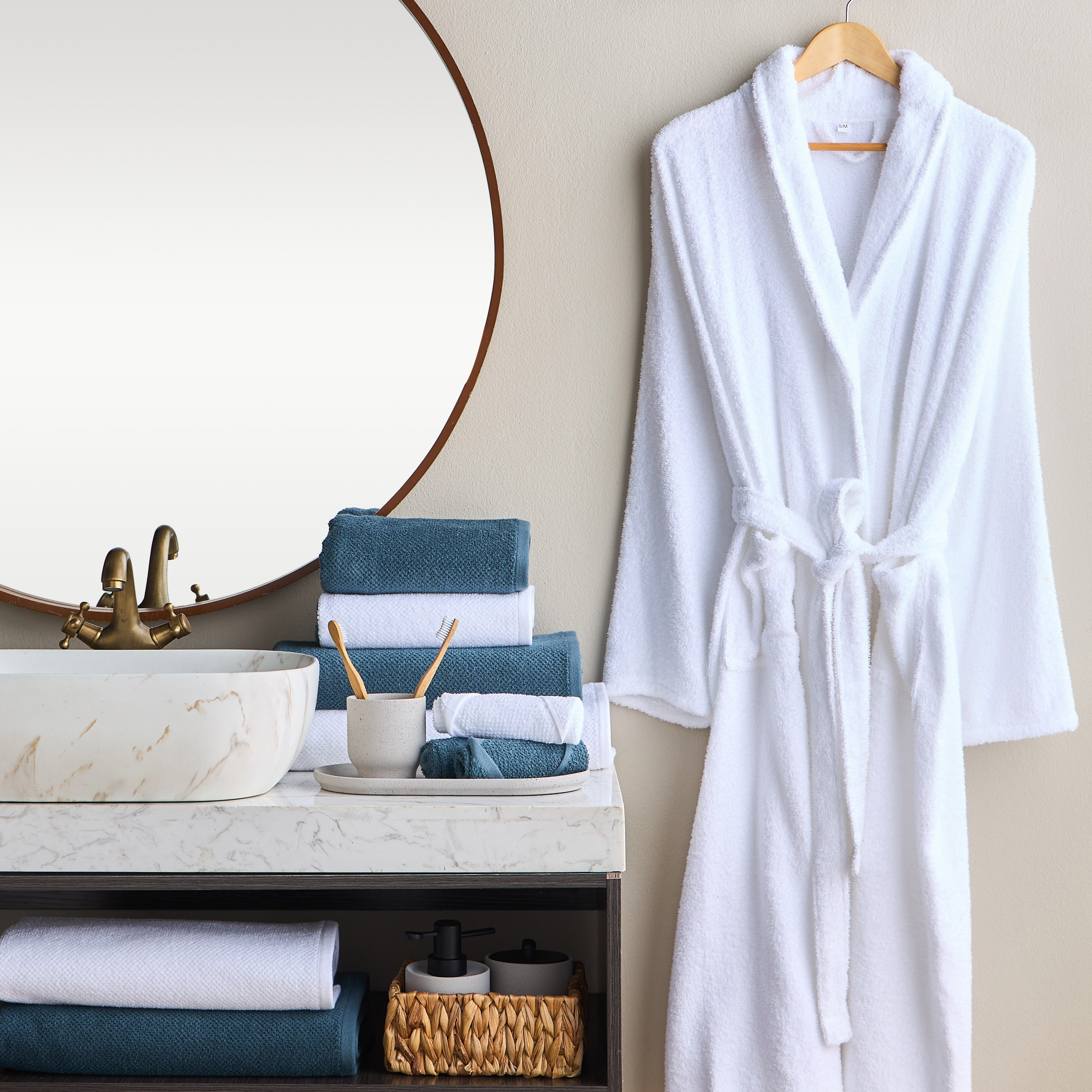 Estella Popcorn 420 GSM Turkish Cotton Bath Sheet - 90x150 cm-household-bathandlaundry-bathlinen-towels-image-7