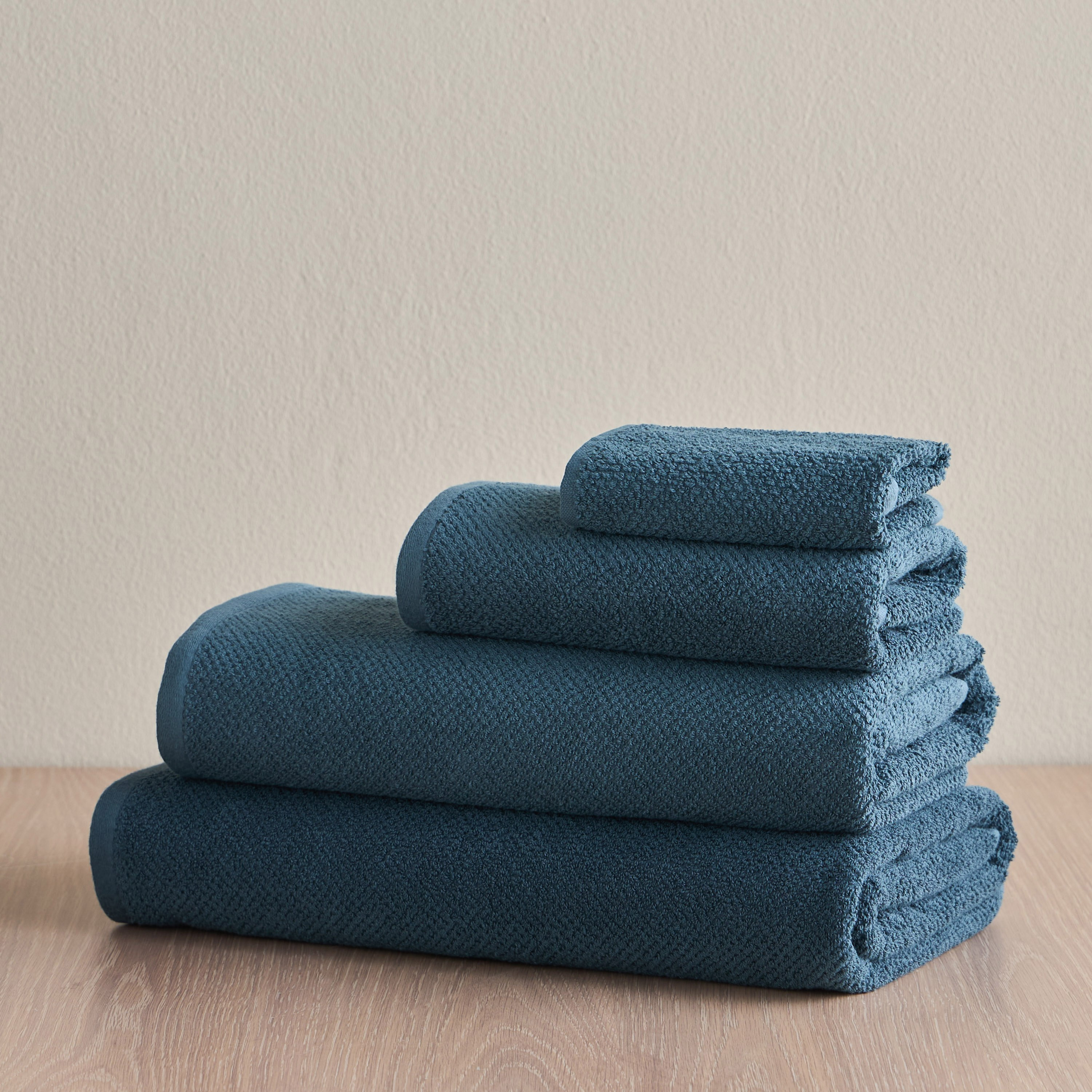 Estella Popcorn 420 GSM Turkish Cotton Bath Towel - 70x140 cm-household-bathandlaundry-bathlinen-towels-image-5