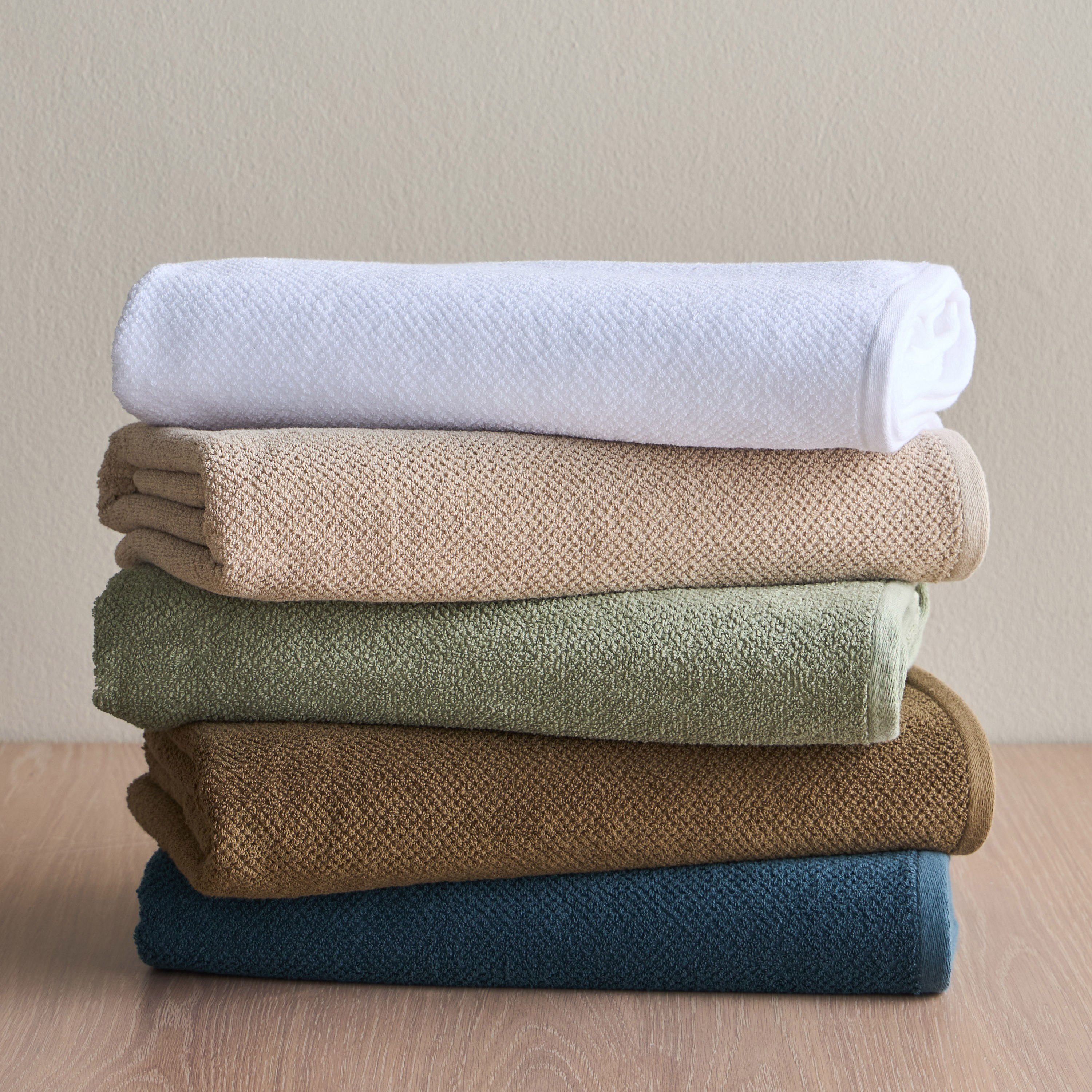 Estella Popcorn 420 GSM Turkish Cotton Bath Towel - 70x140 cm-household-bathandlaundry-bathlinen-towels-image-6