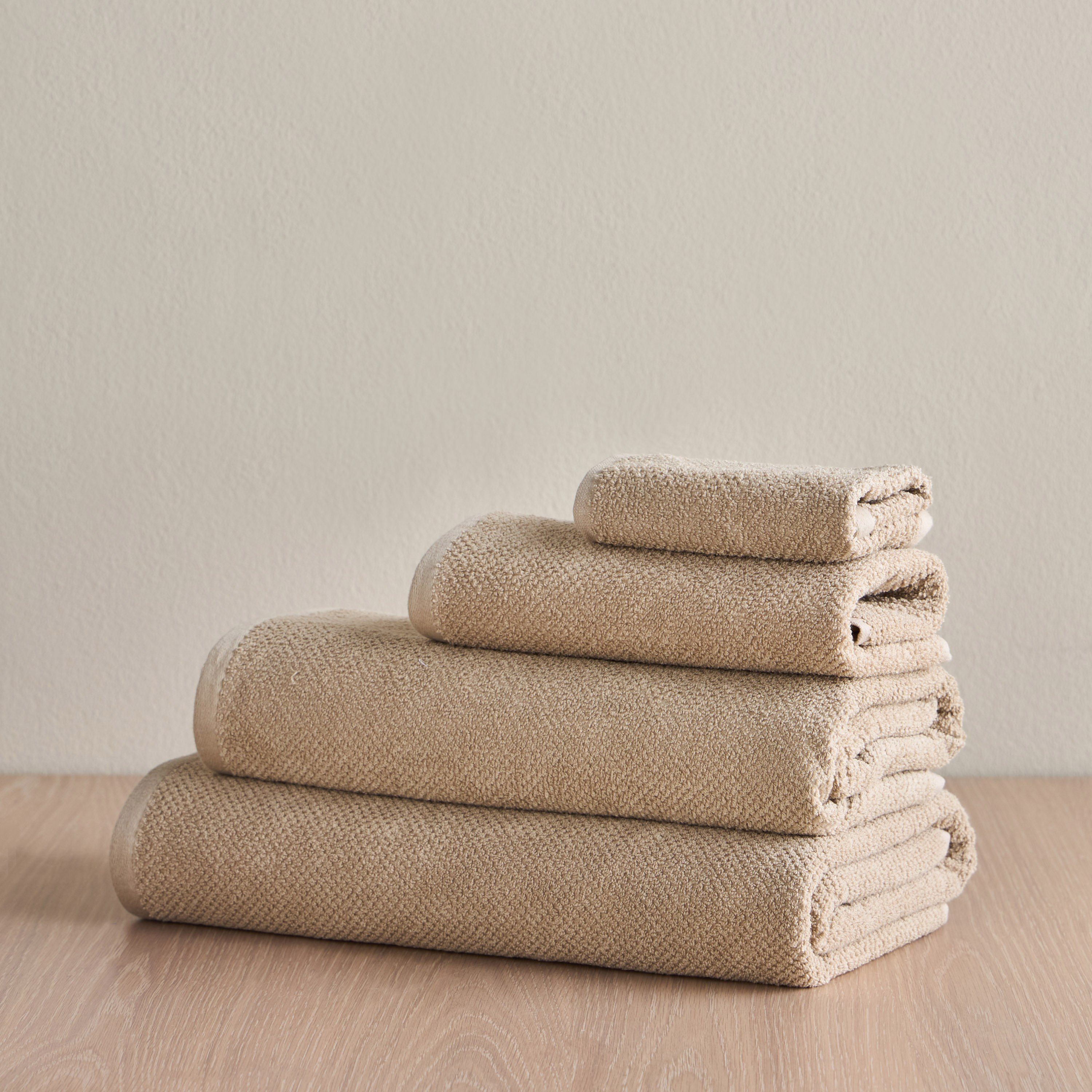 Estella Popcorn 4-Piece 420 GSM Turkish Cotton Finger Tip Towel Set - 30x30 cm-household-bathandlaundry-bathlinen-towels-image-5