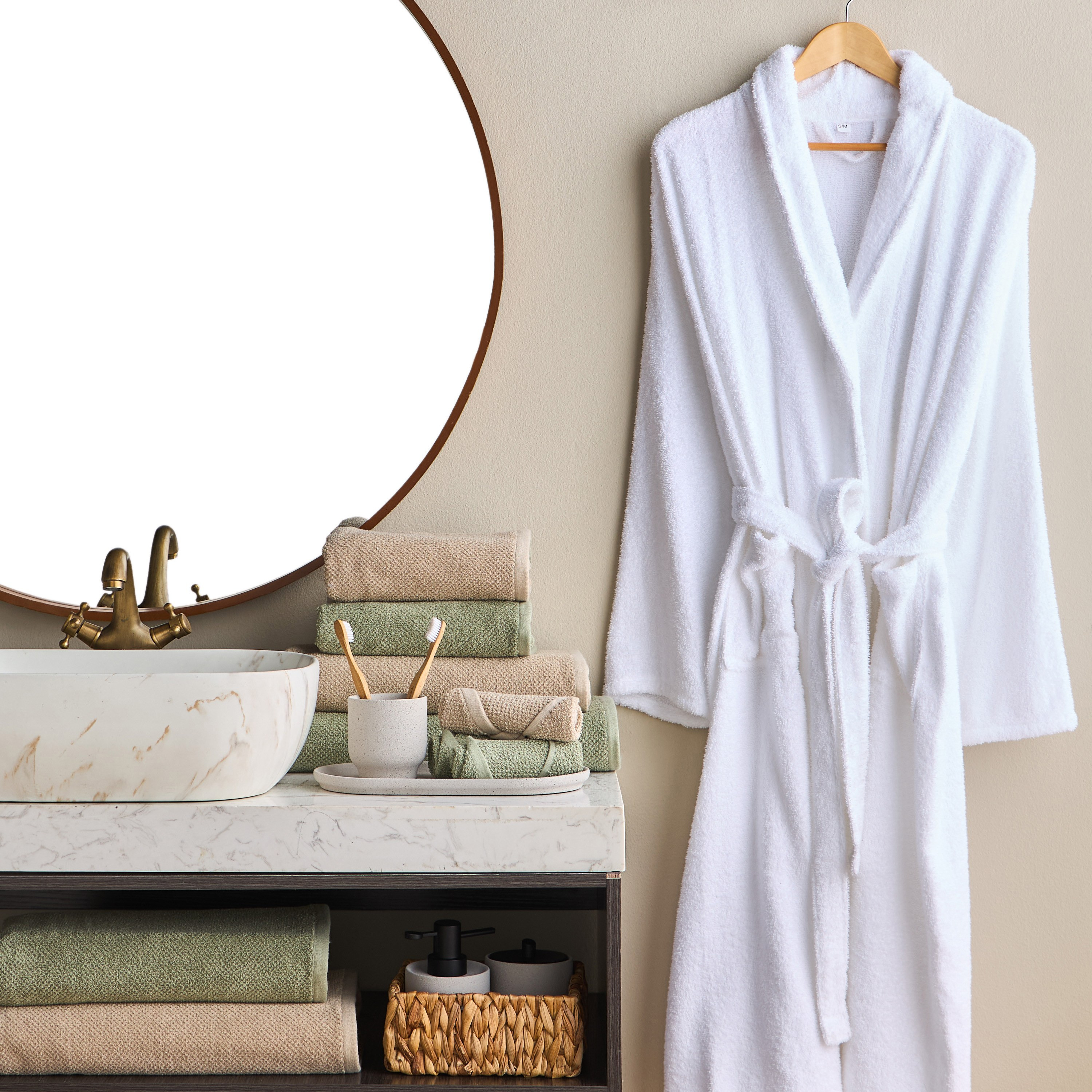 Estella Popcorn 4-Piece 420 GSM Turkish Cotton Finger Tip Towel Set - 30x30 cm-household-bathandlaundry-bathlinen-towels-image-7