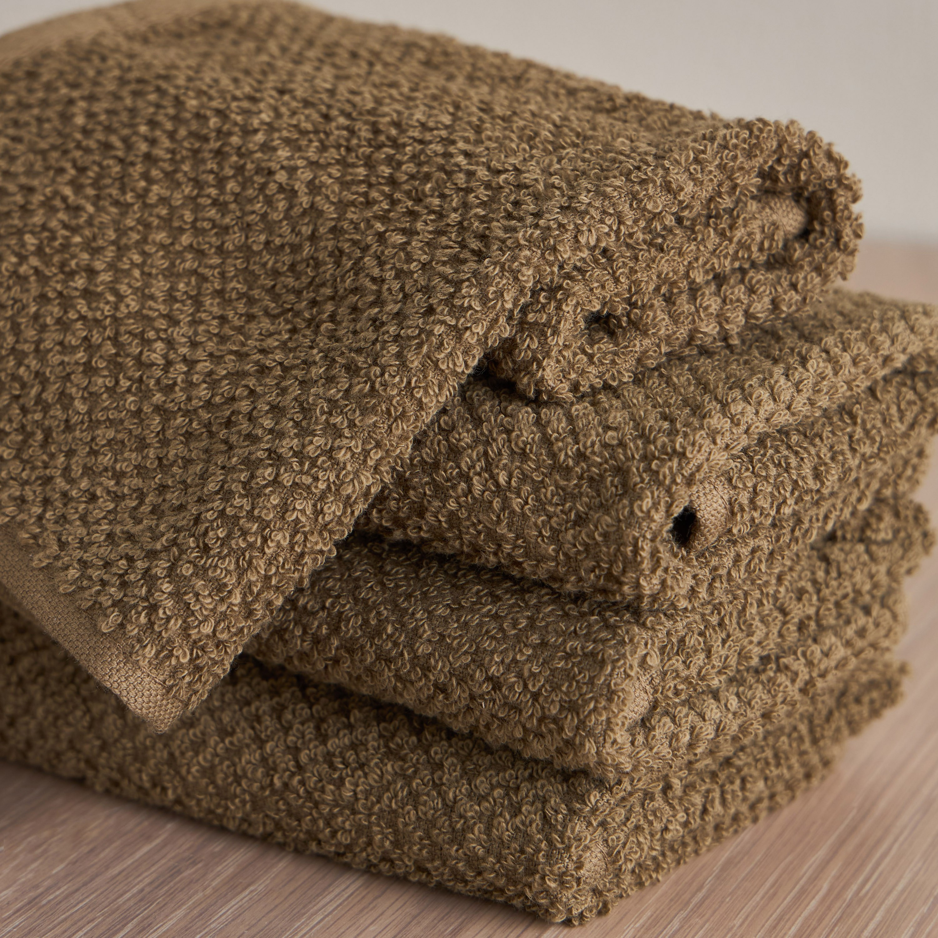 Estella Popcorn 4-Piece 420 GSM Turkish Cotton Finger Tip Towel Set - 30x30 cm-household-bathandlaundry-bathlinen-towels-image-2