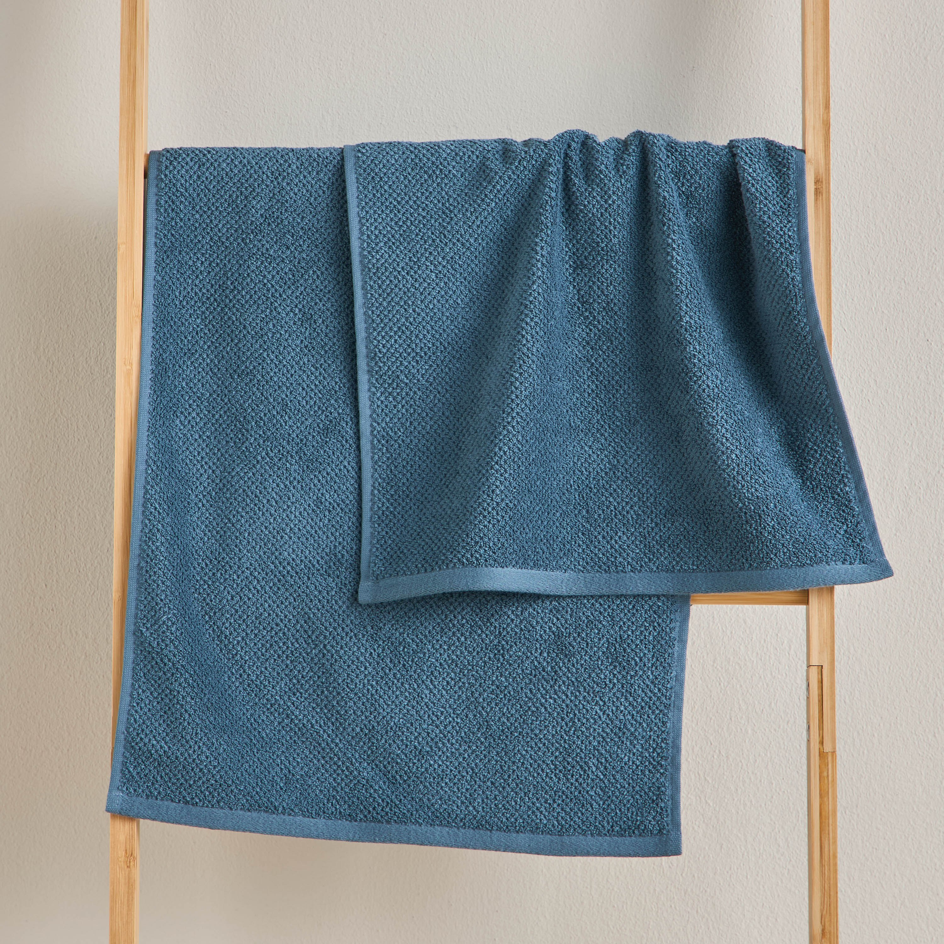 Estella Popcorn 2-Piece 420 GSM Turkish Cotton Hand Towel Set - 40x70 cm-household-bathandlaundry-bathlinen-towels-image-2
