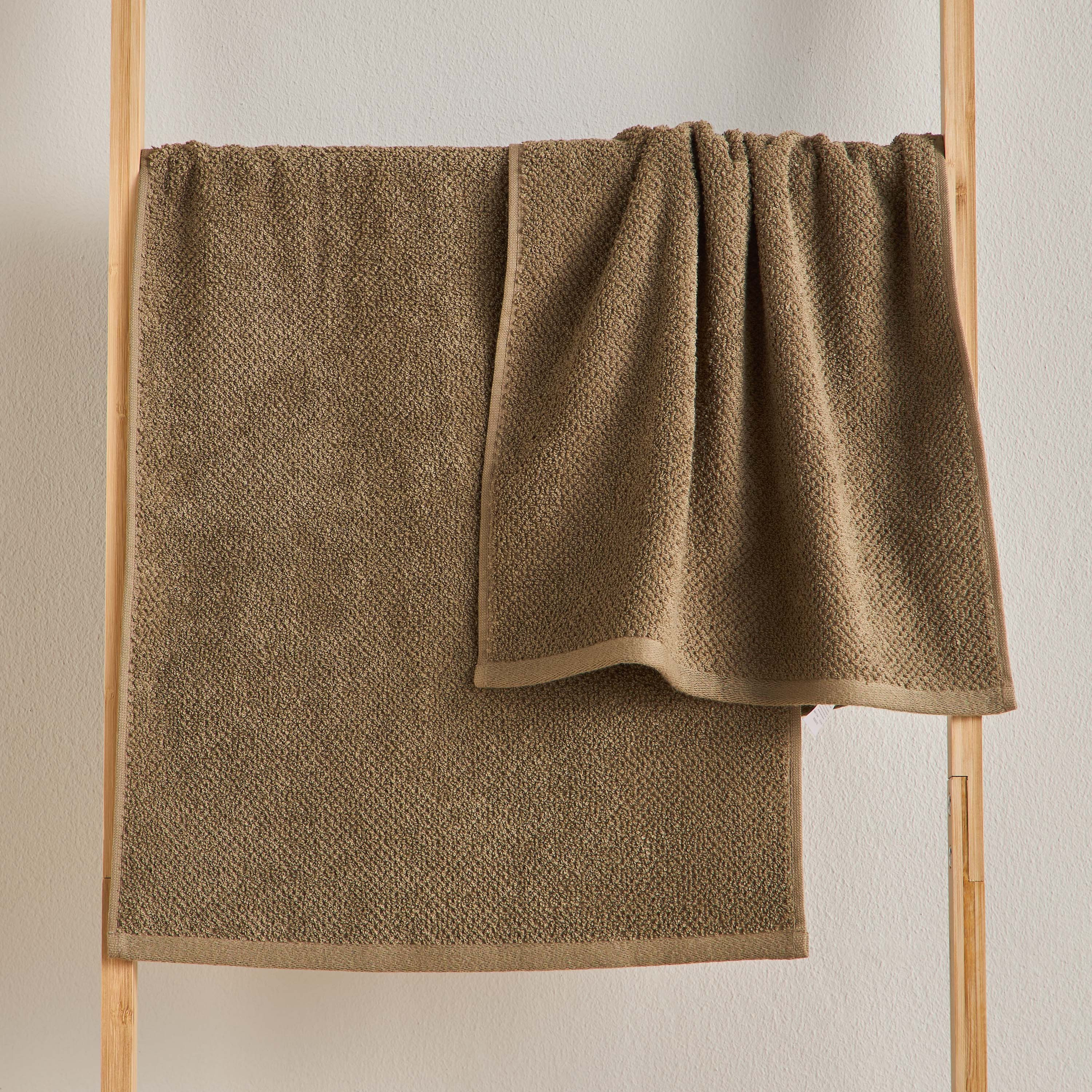 Estella Popcorn 2-Piece 420 GSM Turkish Cotton Hand Towel Set - 40x70 cm-household-bathandlaundry-bathlinen-towels-image-2