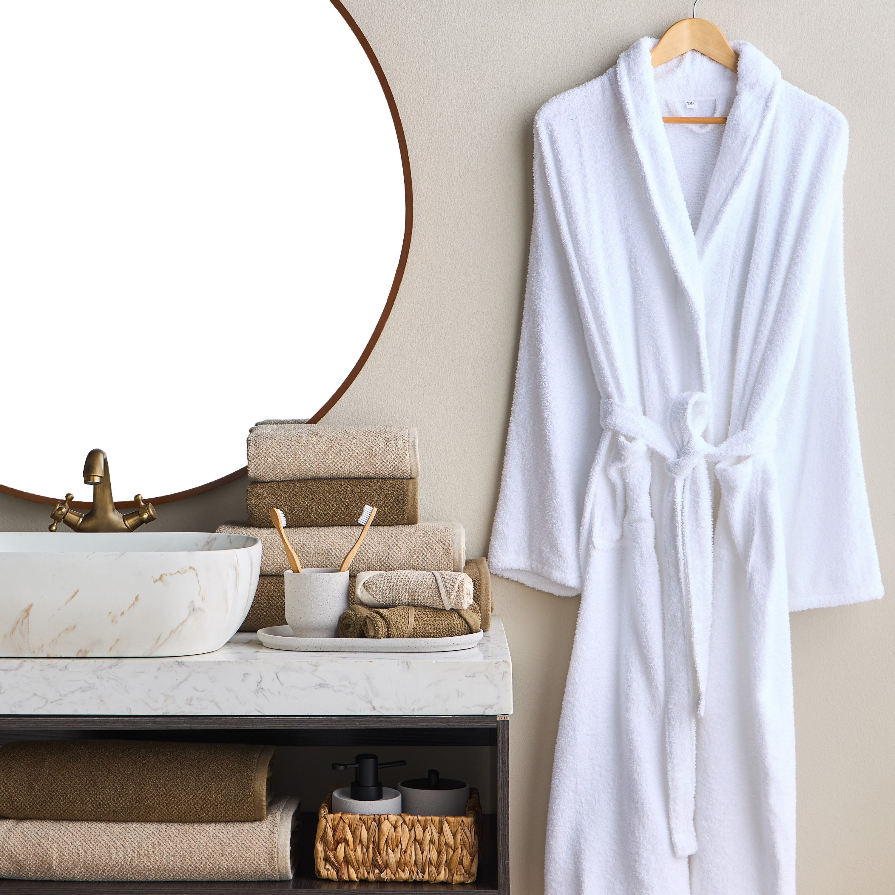 Estella Popcorn 2-Piece 420 GSM Turkish Cotton Hand Towel Set - 40x70 cm-household-bathandlaundry-bathlinen-towels-image-8