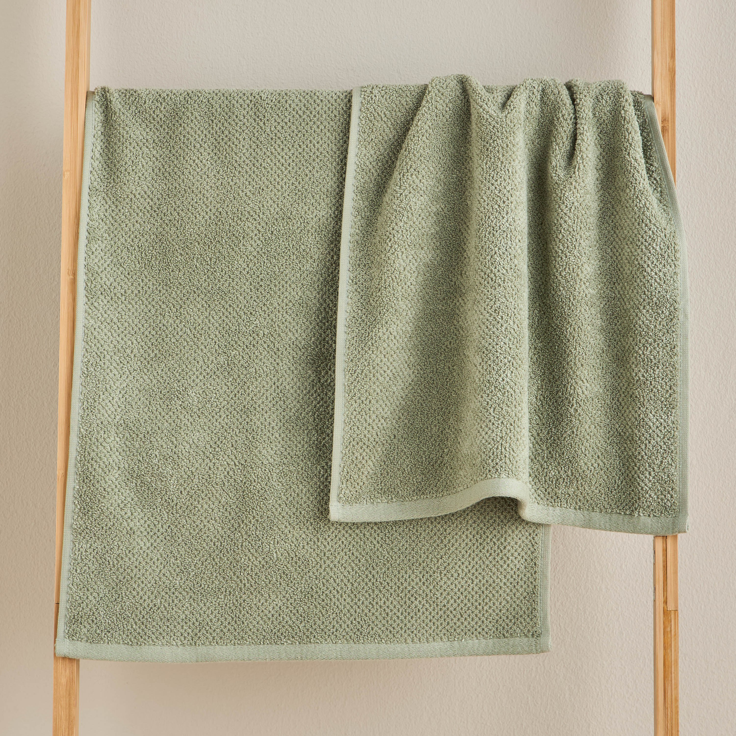 Estella Popcorn 2-Piece 420 GSM Turkish Cotton Hand Towel Set - 40x70 cm-household-bathandlaundry-bathlinen-towels-image-2