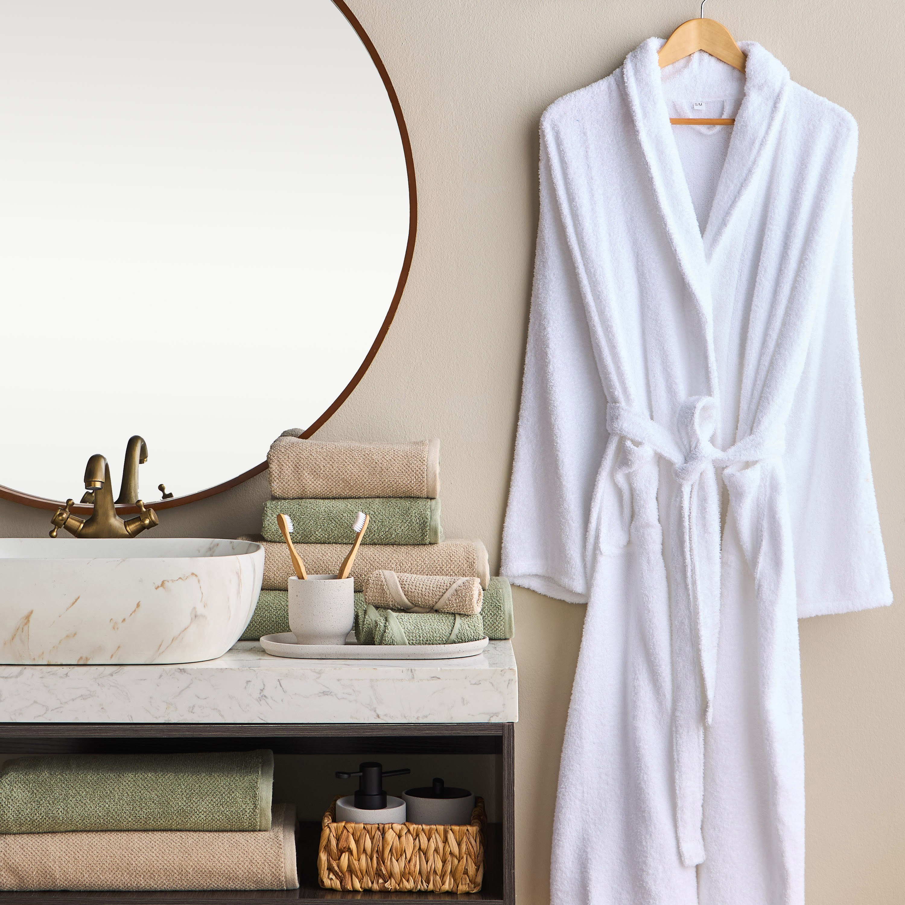 Estella Popcorn 2-Piece 420 GSM Turkish Cotton Hand Towel Set - 40x70 cm-household-bathandlaundry-bathlinen-towels-image-8