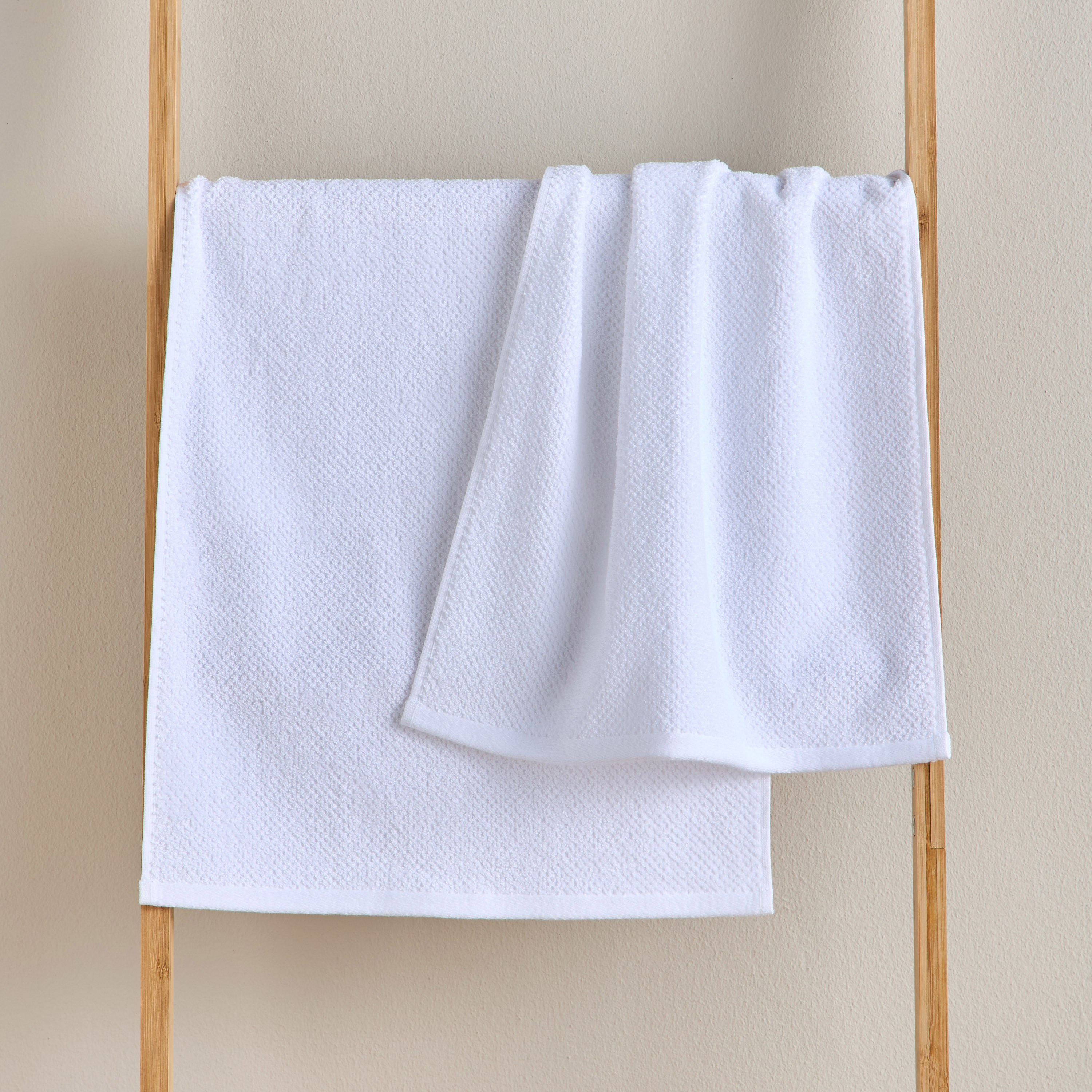 Estella Popcorn 2-Piece 420 GSM Turkish Cotton Hand Towel Set - 40x70 cm-household-bathandlaundry-bathlinen-towels-image-2