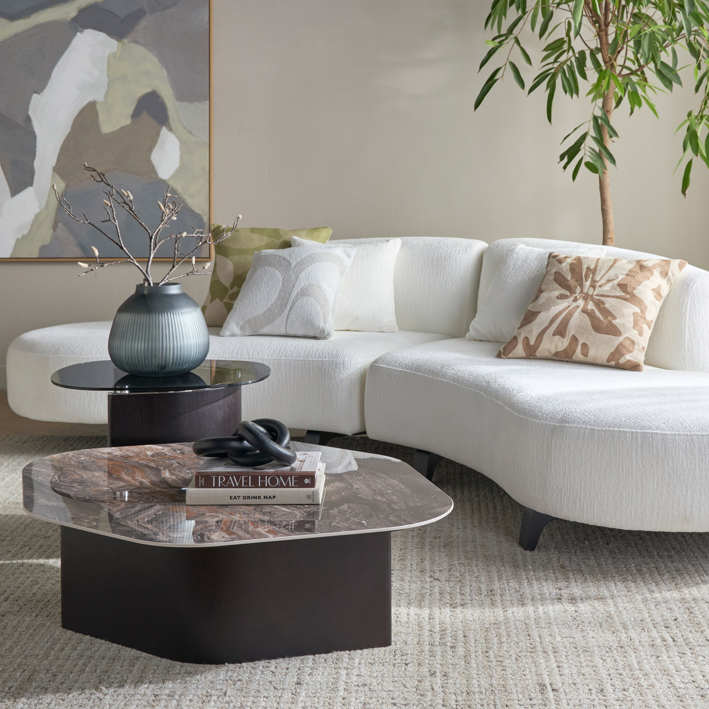 طاولة قهوة بسطح من الحجر الملبد - أورلاندو-furniture-livingroom-coffeetables-image-4