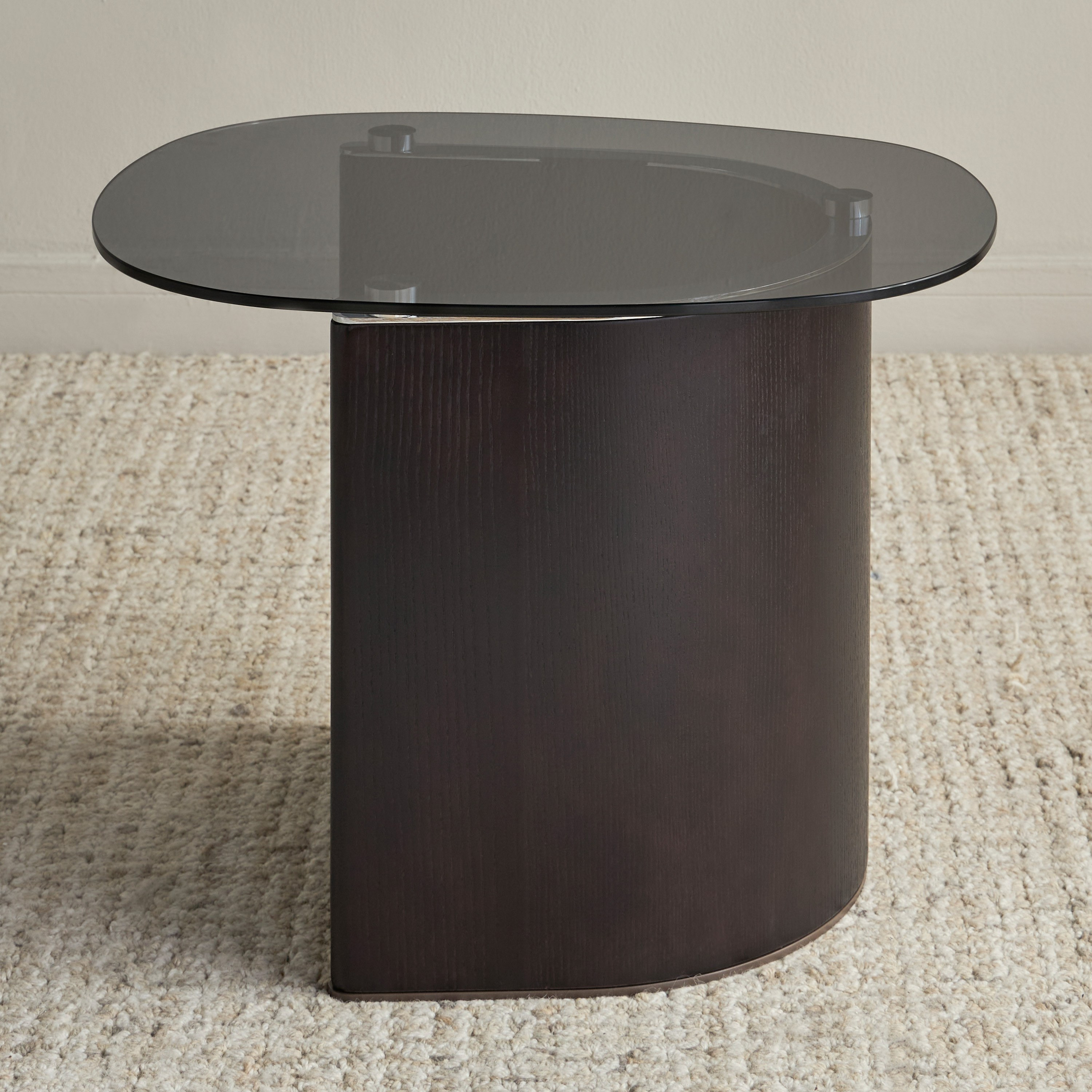 Orlando Glass Top Side Table