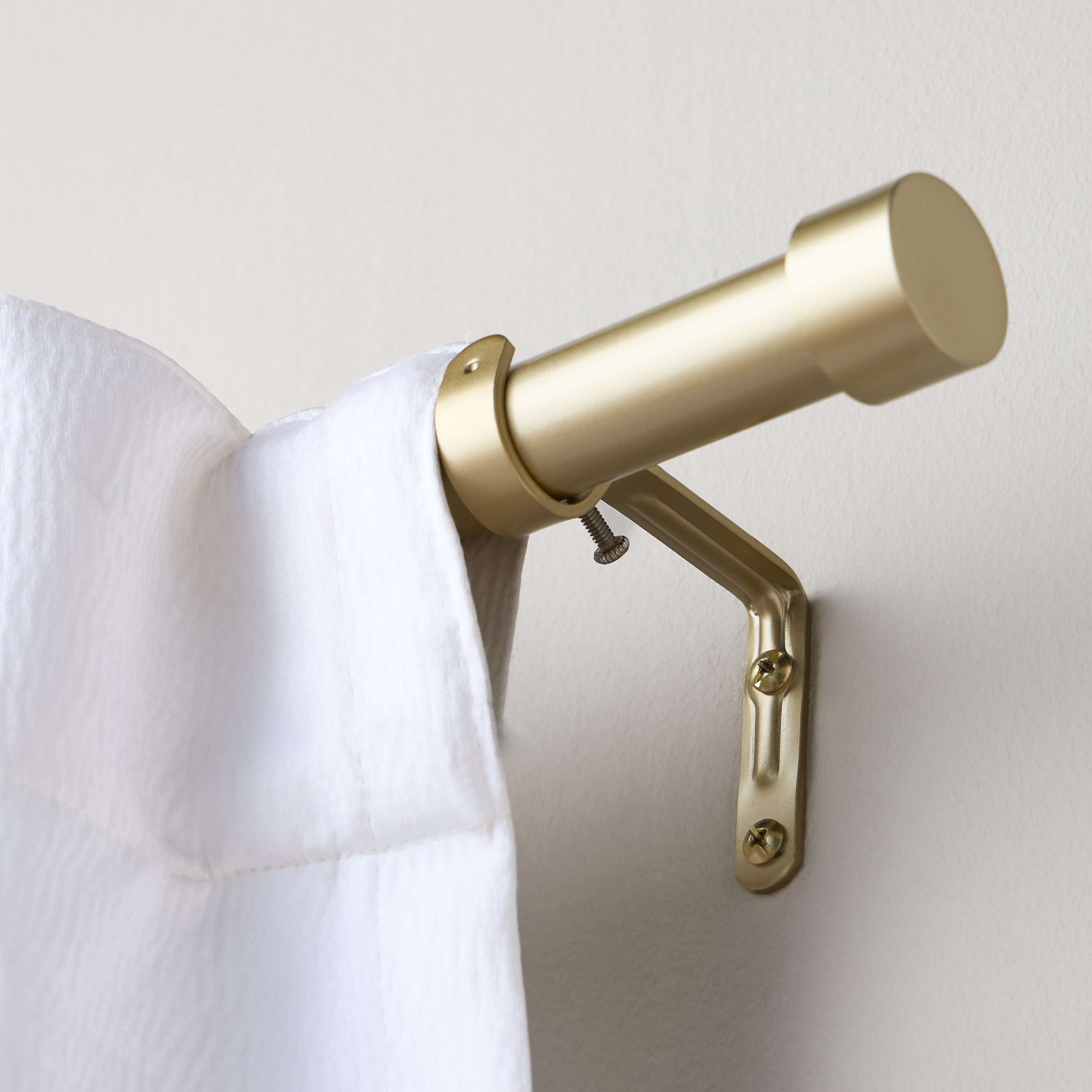 Endcap Extendable Single Curtain Rod - 107-305 cm-household-windows-curtainrodsandaccessories-curtainrods-image-2
