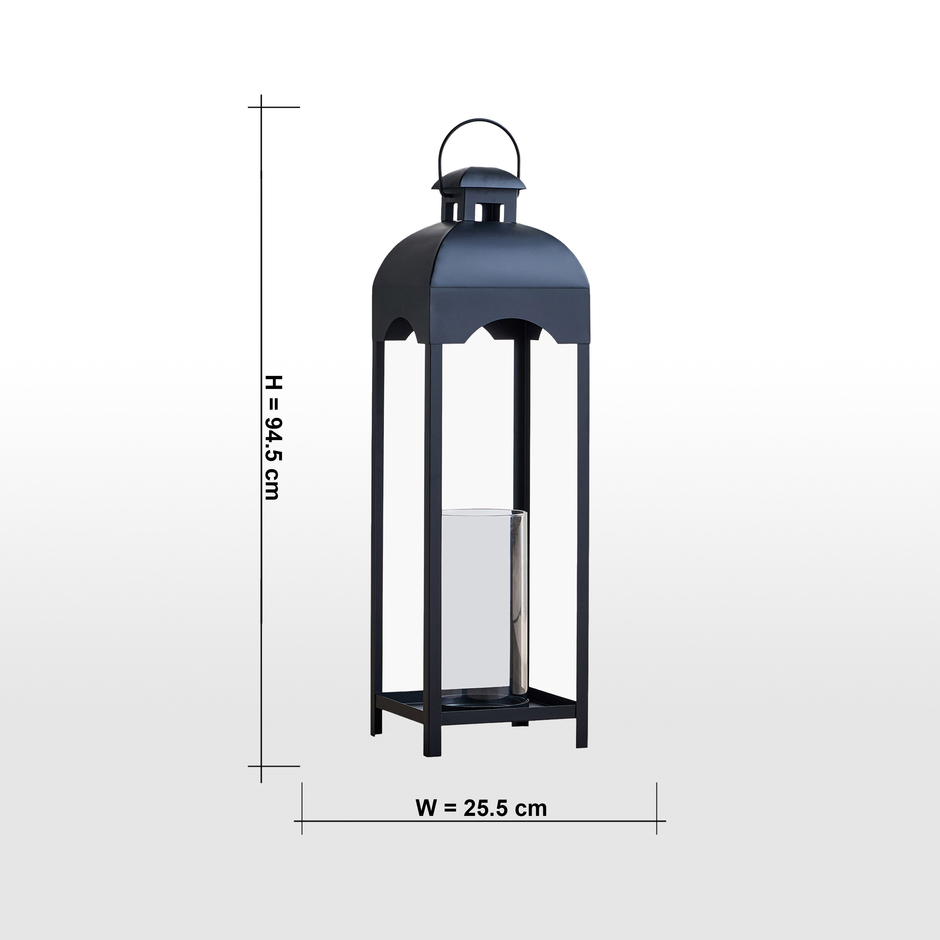 Gradient LouLou Metal Lantern - 95 cm-household-decor-candleholdersandlanterns-image-5