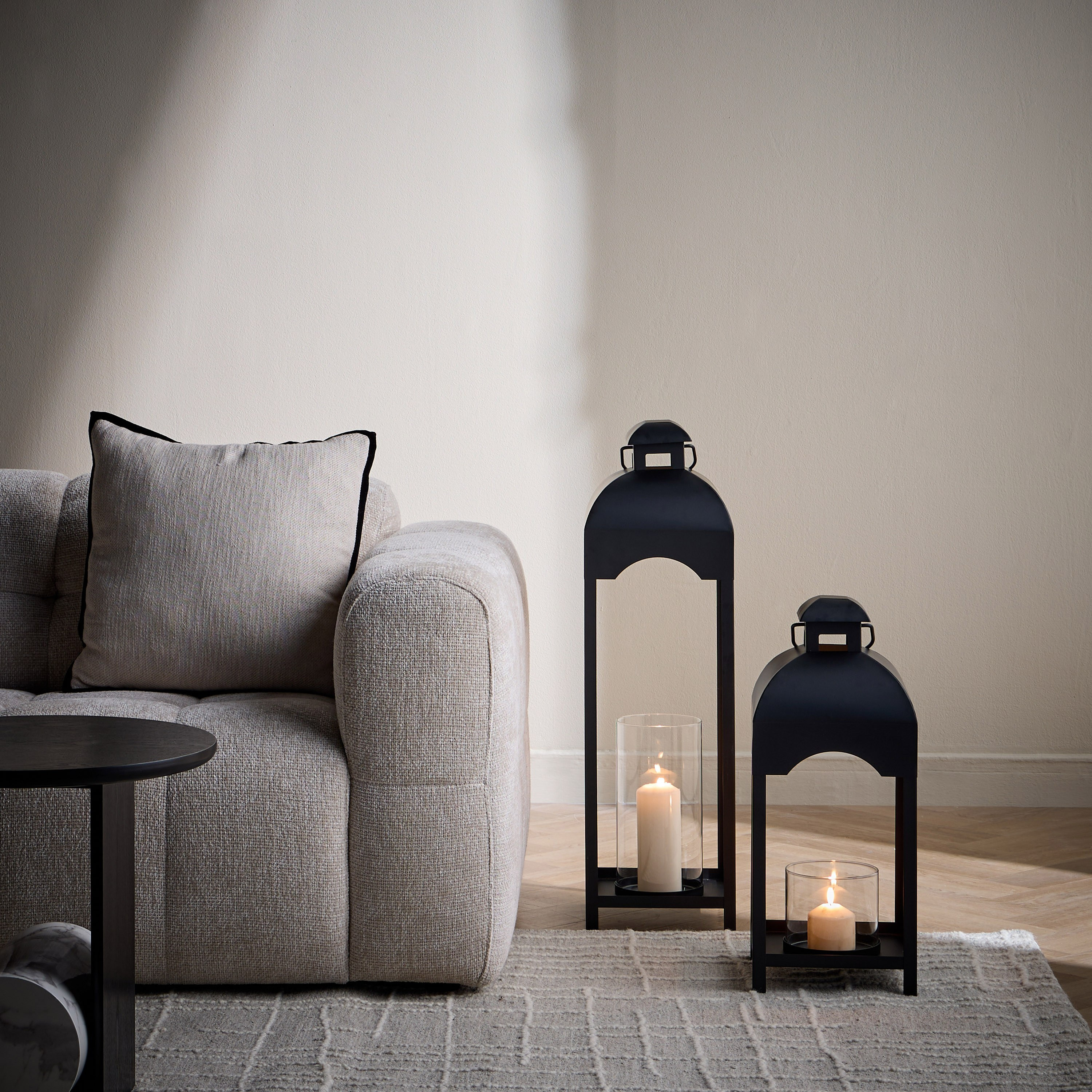 Gradient LouLou Metal Lantern - 69 cm-household-decor-candleholdersandlanterns-image-4
