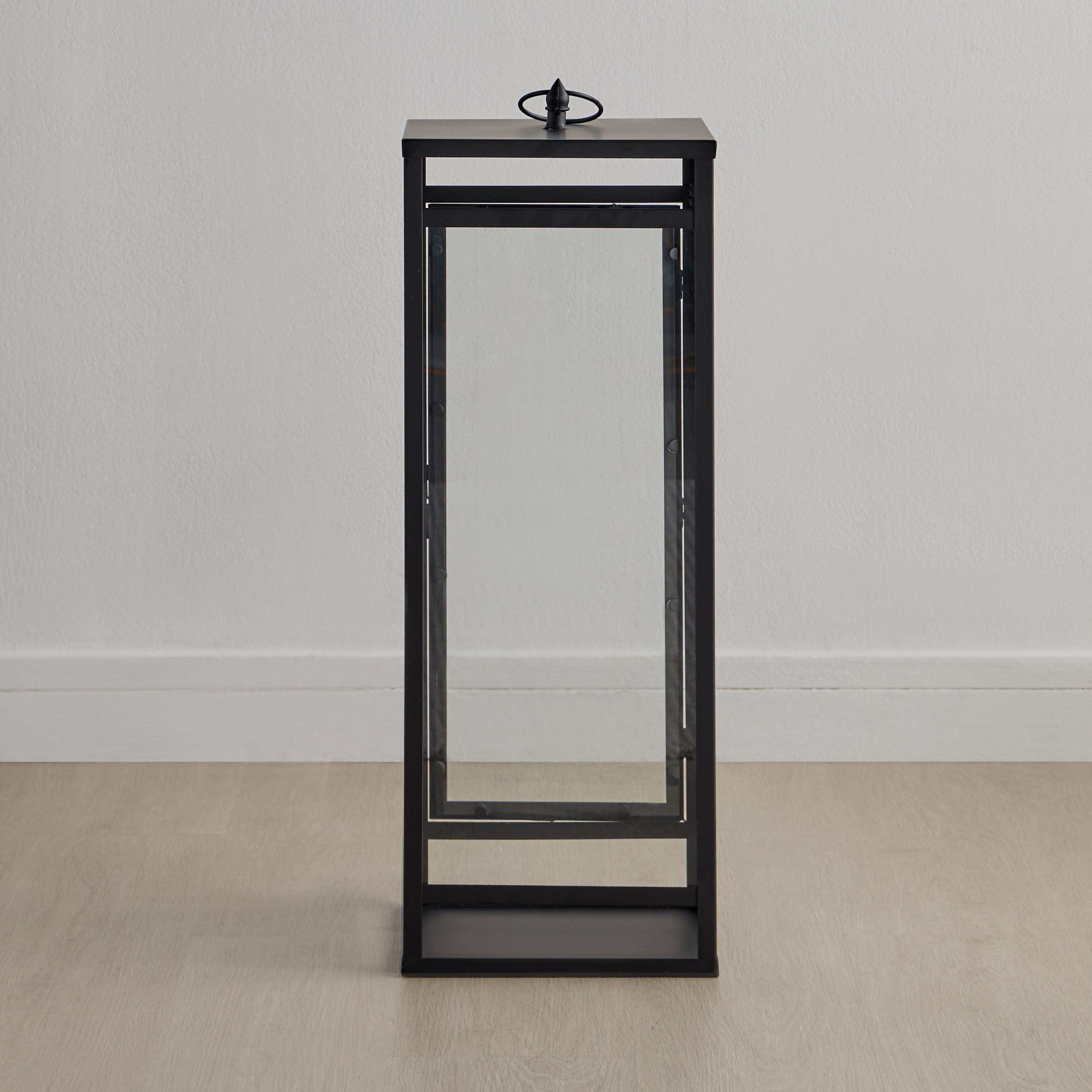 Gradient Nouf Metal and Glass Lantern - 71 cm-household-decor-candleholdersandlanterns-image-2