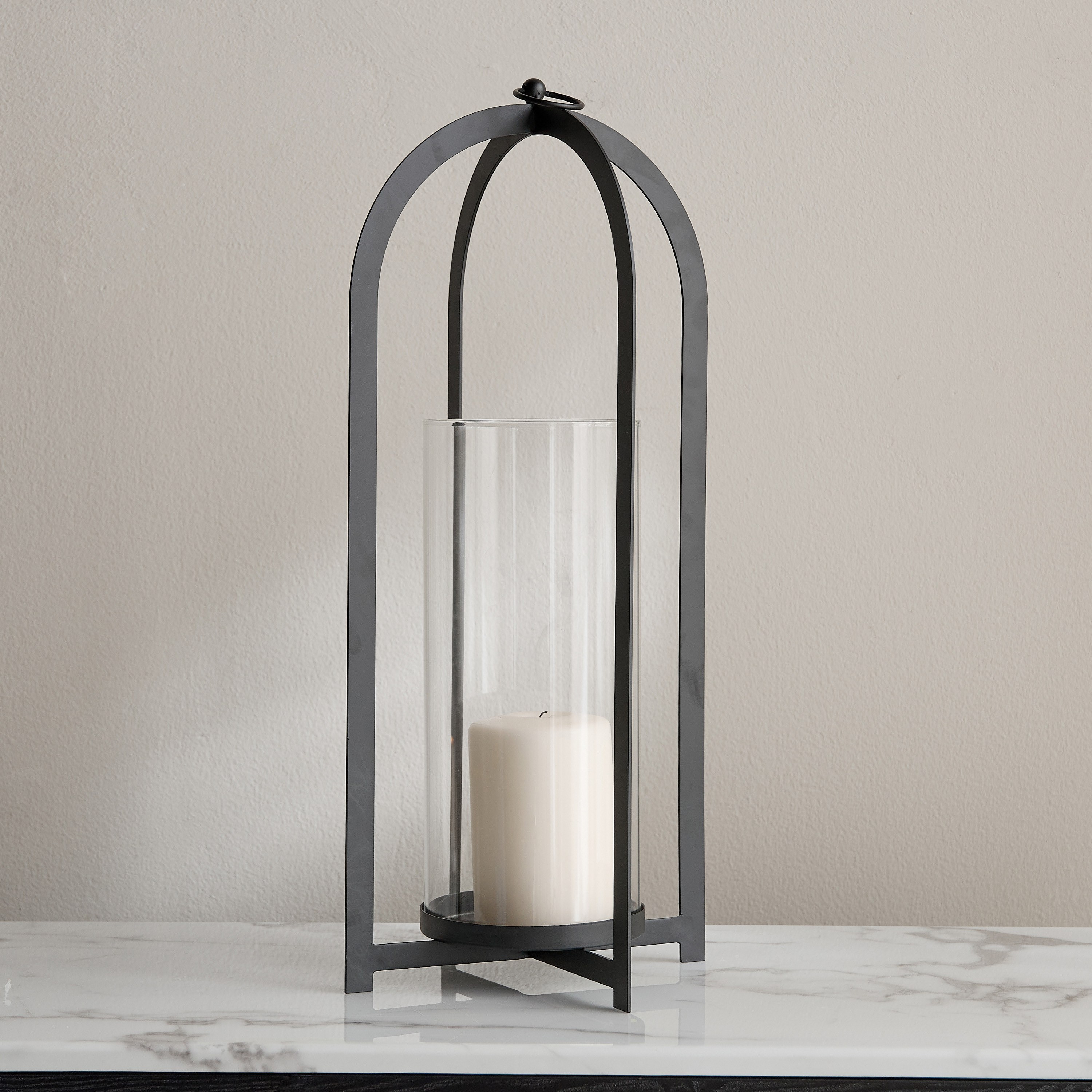 Mondo Nouf Loop Hurricane Candleholder-household-decor-candleholdersandlanterns-image-1