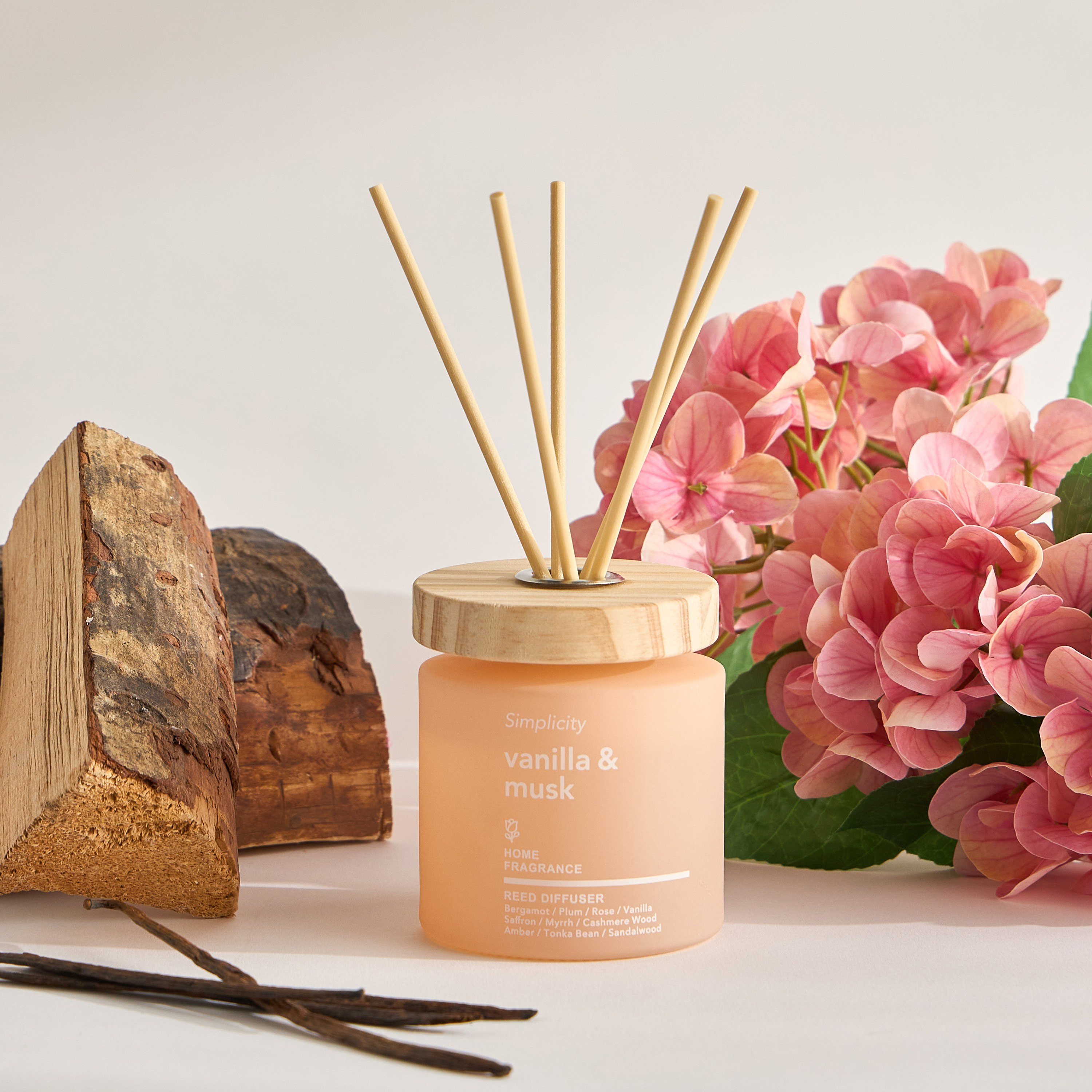 موزع عطور أعواد القصب بالفانيلا والمسك - سيمبليسيتي - 160 مل-household-homefragrance-reeddiffusers-image-1