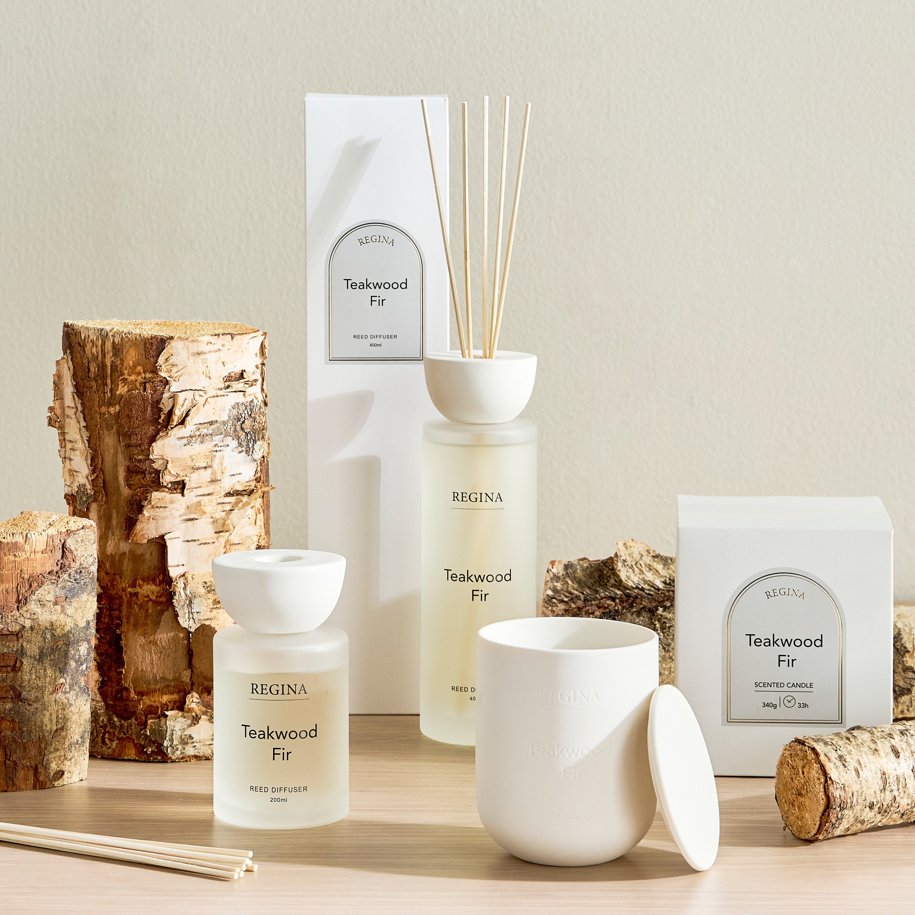 جرة شمع معطرة برائحة خشب الساج والتنوب - فراجرانزا ريجينا - 30 ساعة-household-homefragrance-candles-image-4