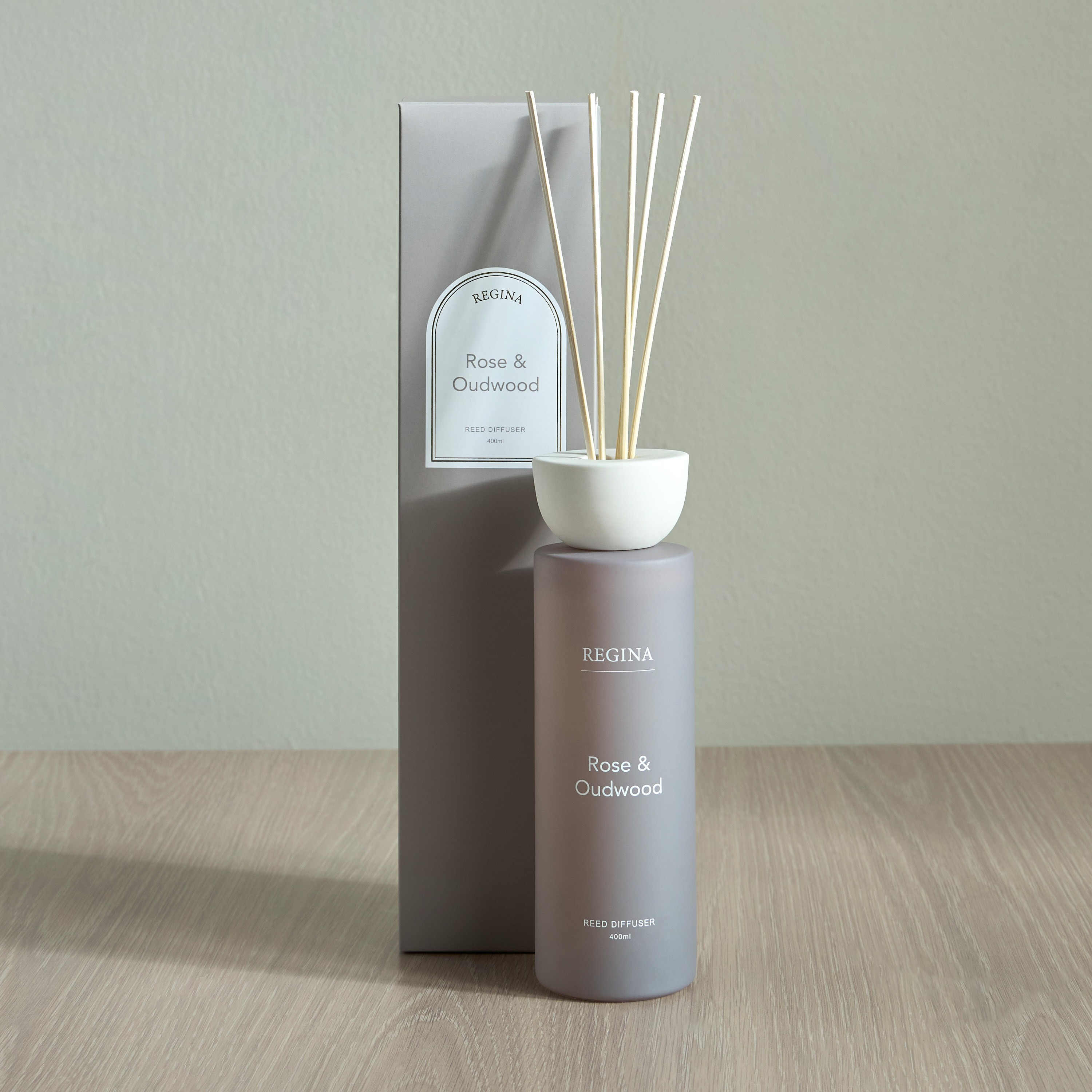 Fragranza Regina Rose and Oudwood Reed Diffuser - 400 ml-household-homefragrance-reeddiffusers-image-2