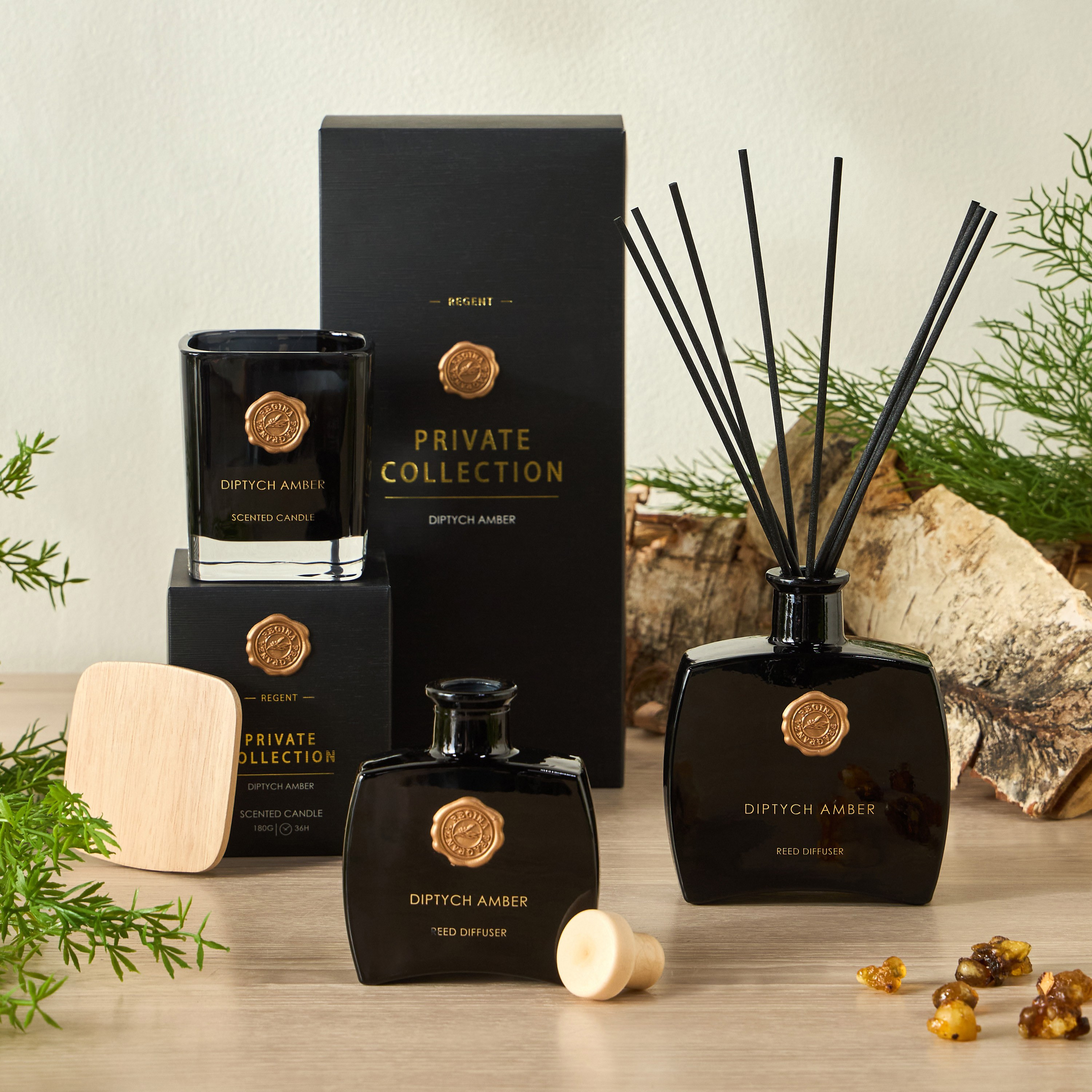 Regent Diptych Amber Reed Diffuser - 200 ml-household-homefragrance-reeddiffusers-image-4