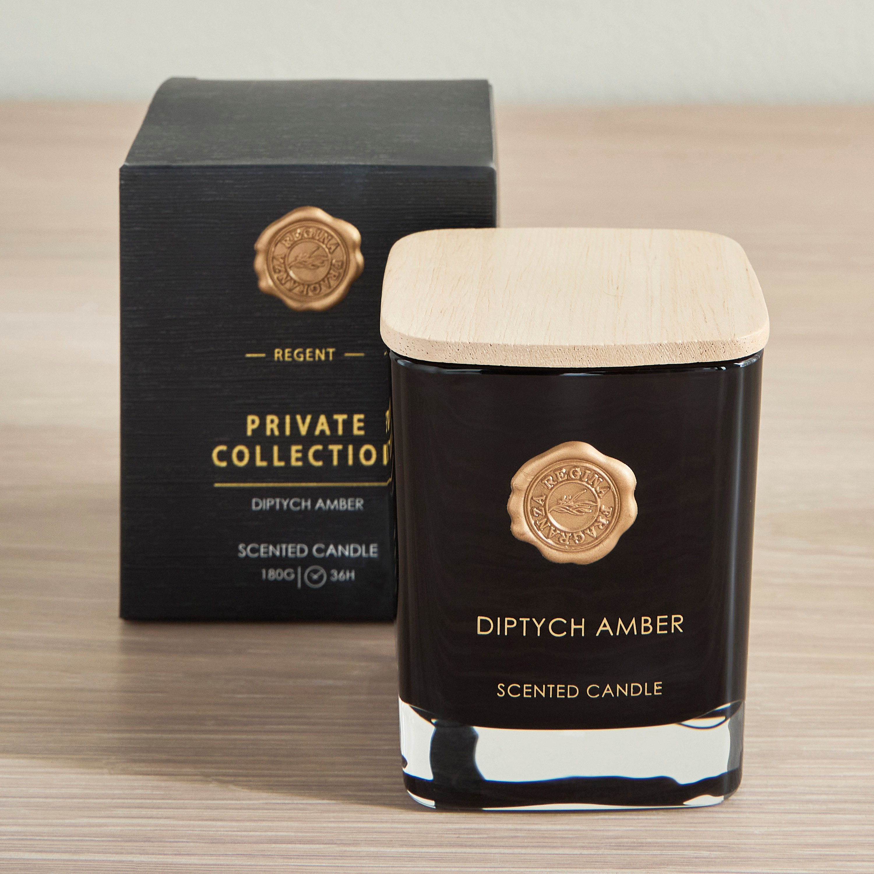 Regent Diptych Amber  Scented Jar Candle - 10 h-household-homefragrance-candles-image-2