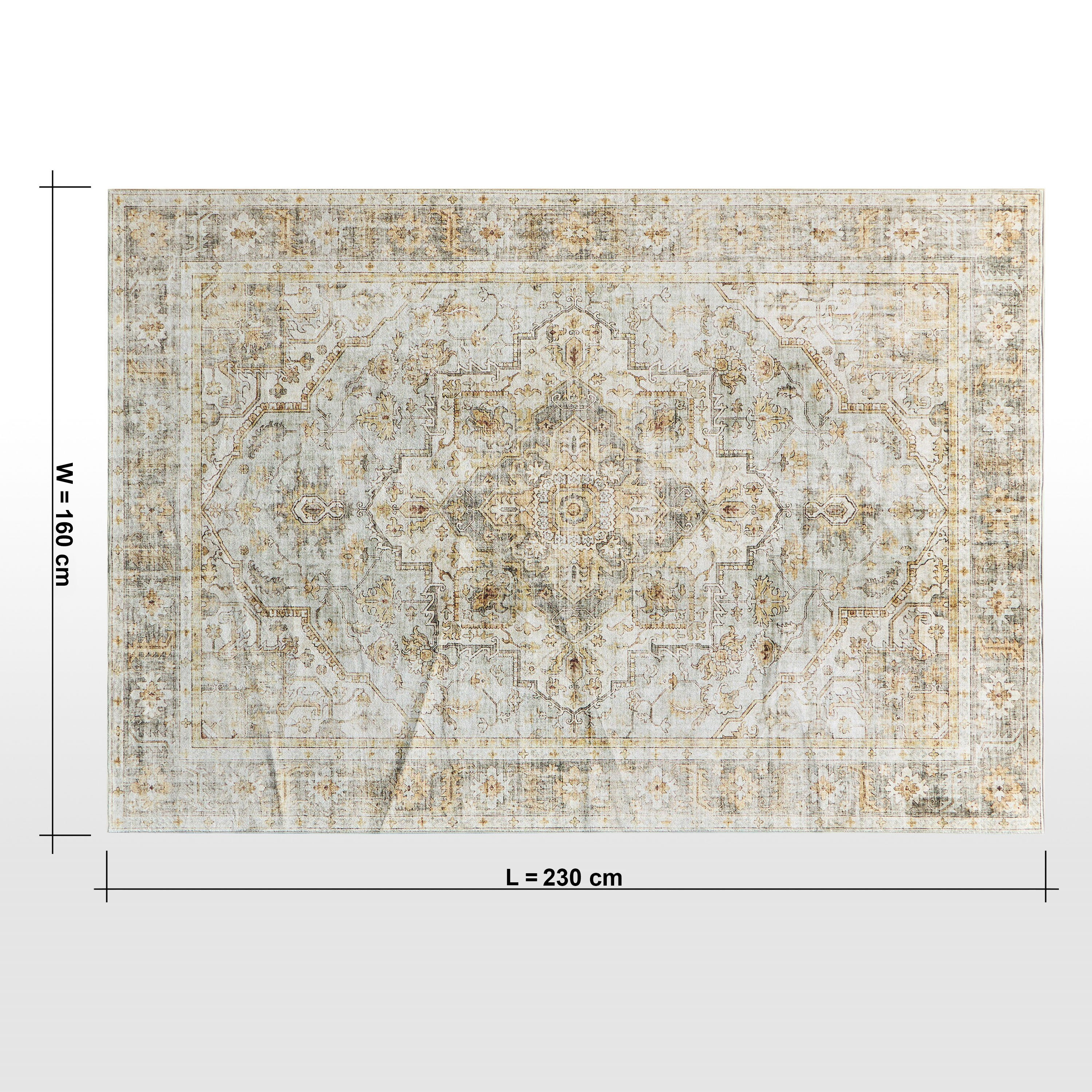 Shop Lillia Printed Rug - 160x230 cm | Centrepoint Bahrain